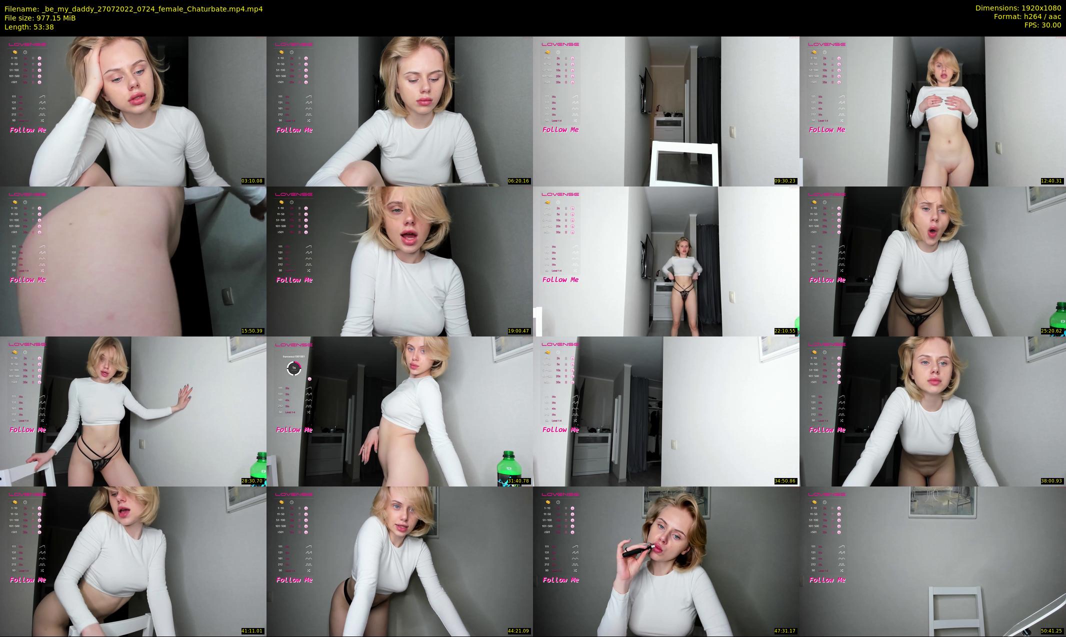 _be_my_daddy — 54 minute Chaturbate female cam show recording, 1080p, Jul 27, 2022