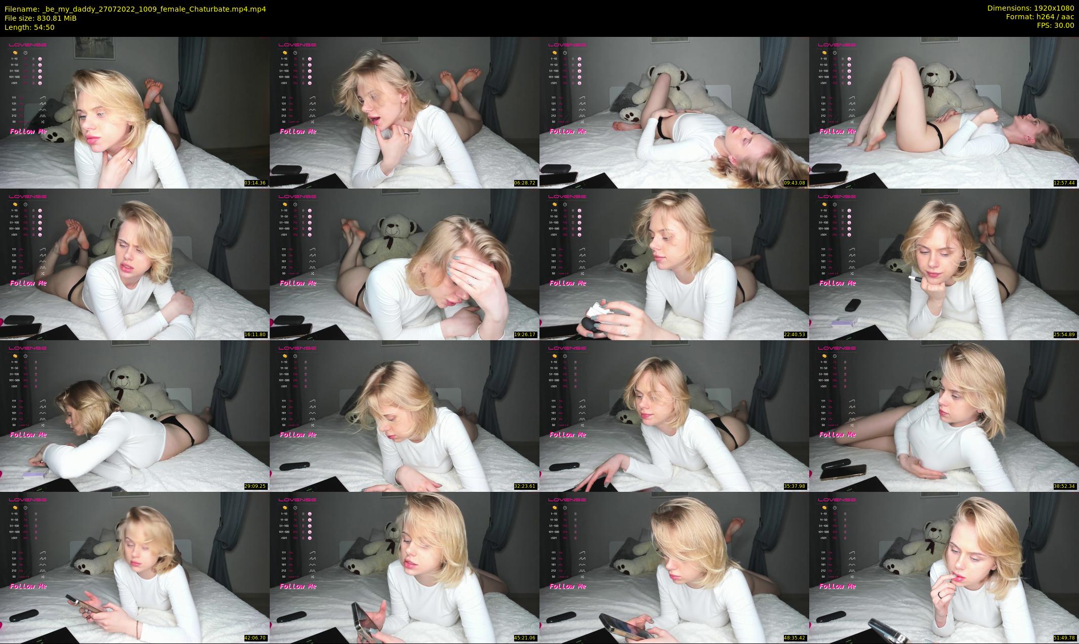 _be_my_daddy — 55 minute Chaturbate female cam show recording, 1080p, Jul 27, 2022