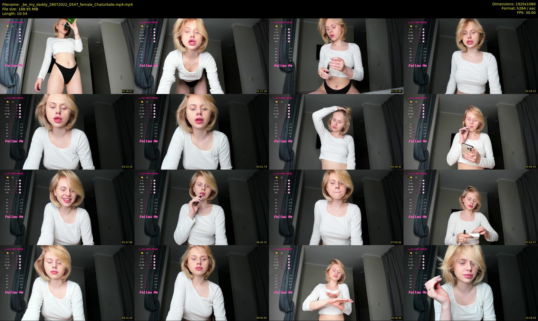 _be_my_daddy — 11 minute Chaturbate female cam show recording, 1080p, Jul 28, 2022