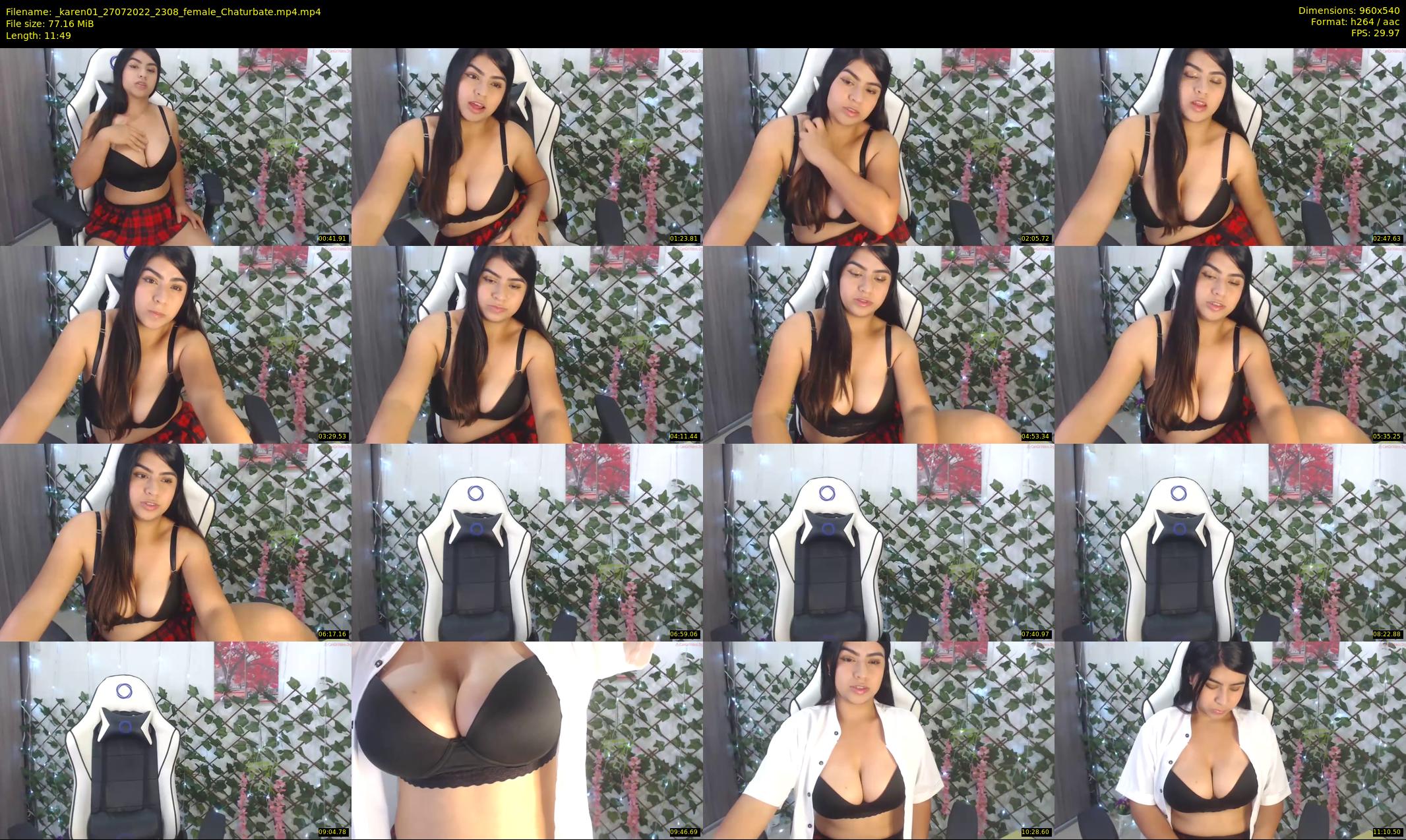 _karen01 — 12 minute Chaturbate female cam show recording, 480p, Jul 27, 2022
