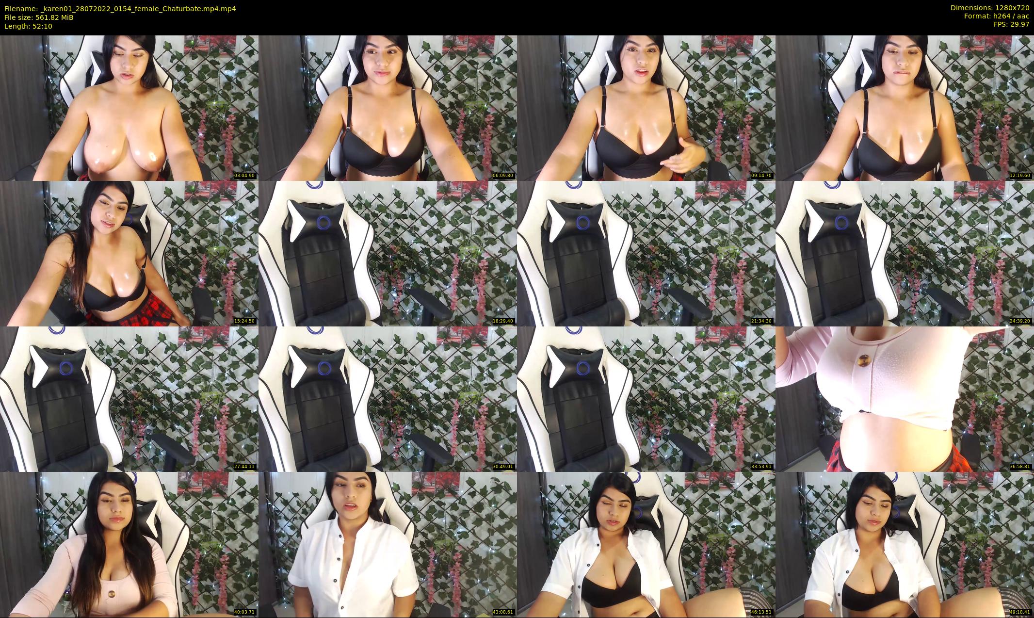 _karen01 — 53 minute Chaturbate female cam show recording, 720p, Jul 28, 2022