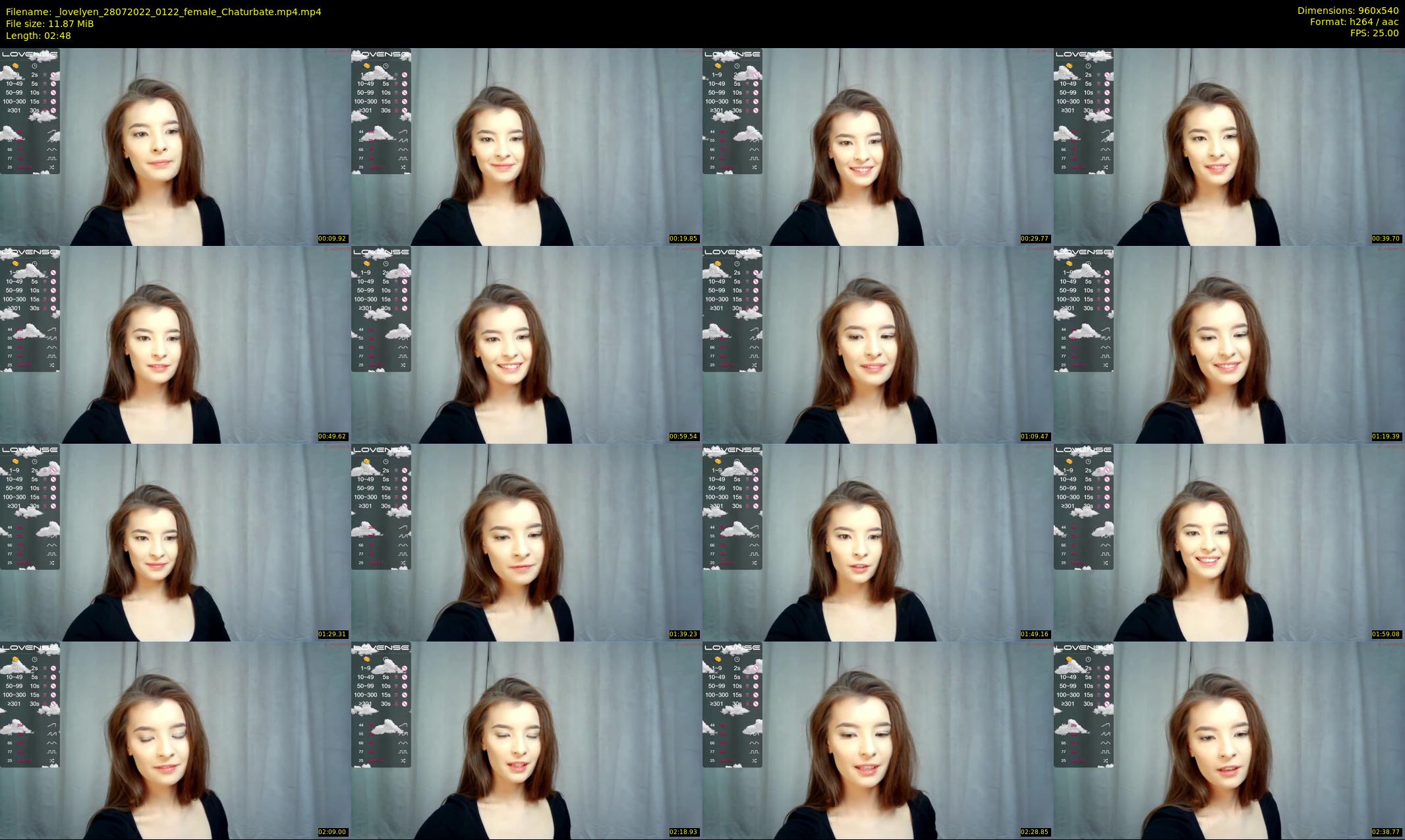 _lovelyen — 3 minute Chaturbate female cam show recording, 480p, Jul 28, 2022