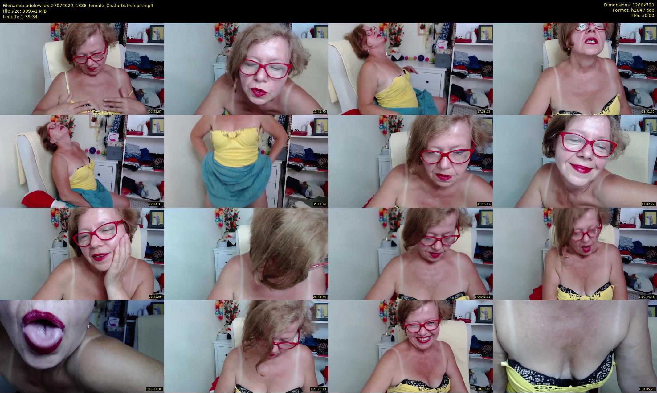 adelewildx — 100 minute Chaturbate female cam show recording, 720p, Jul 27, 2022