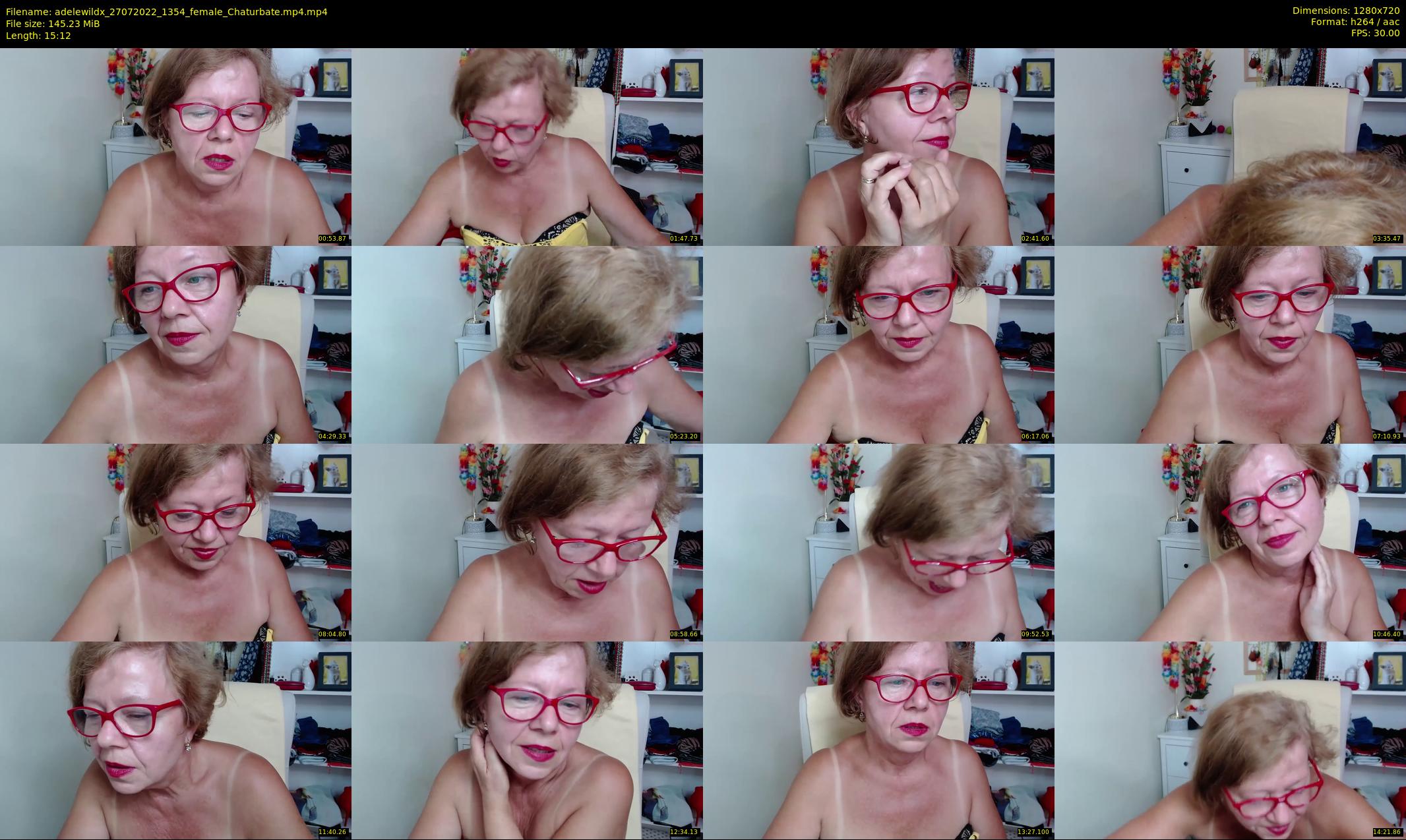 adelewildx — 16 minute Chaturbate female cam show recording, 720p, Jul 27, 2022