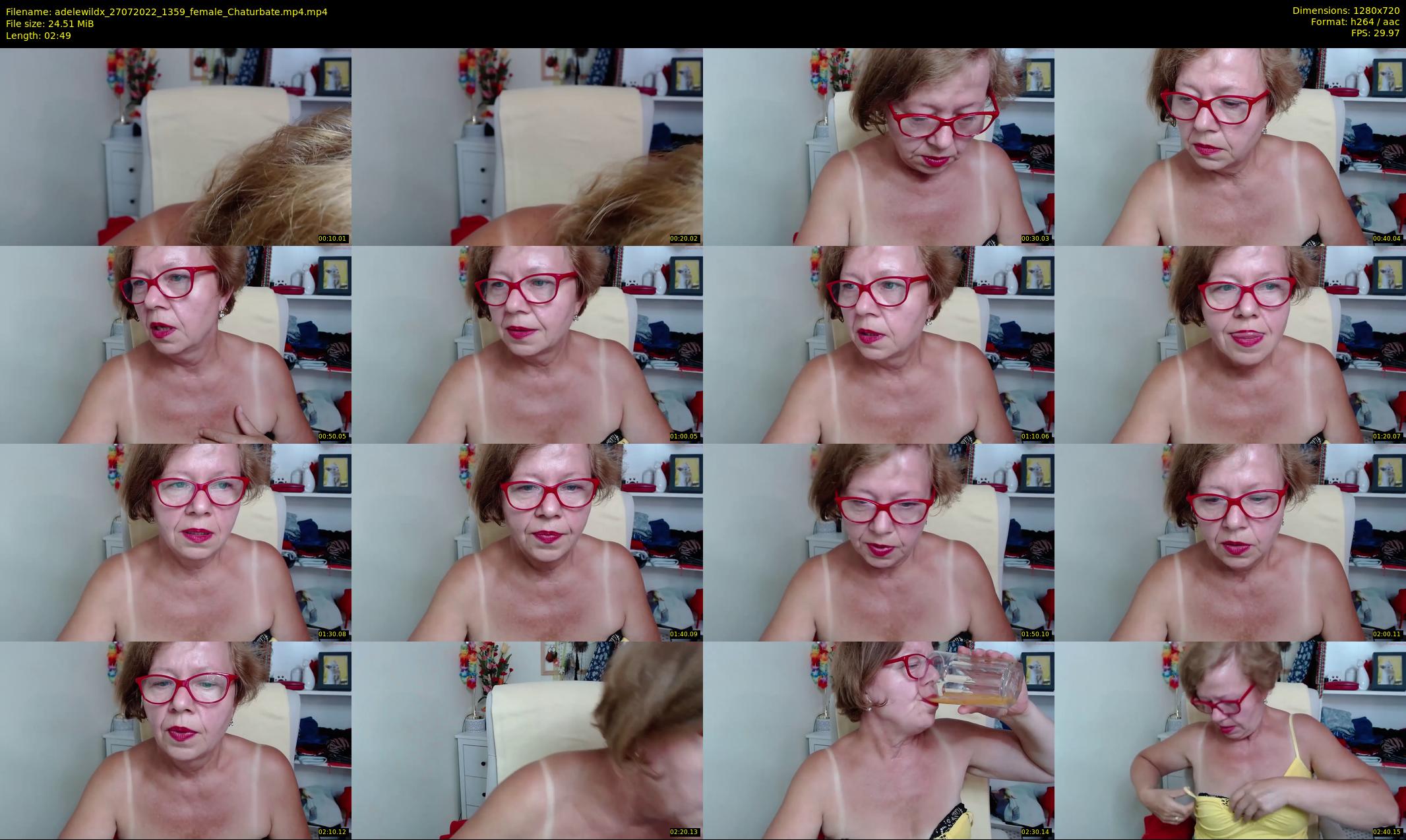 adelewildx — 3 minute Chaturbate female cam show recording, 720p, Jul 27, 2022