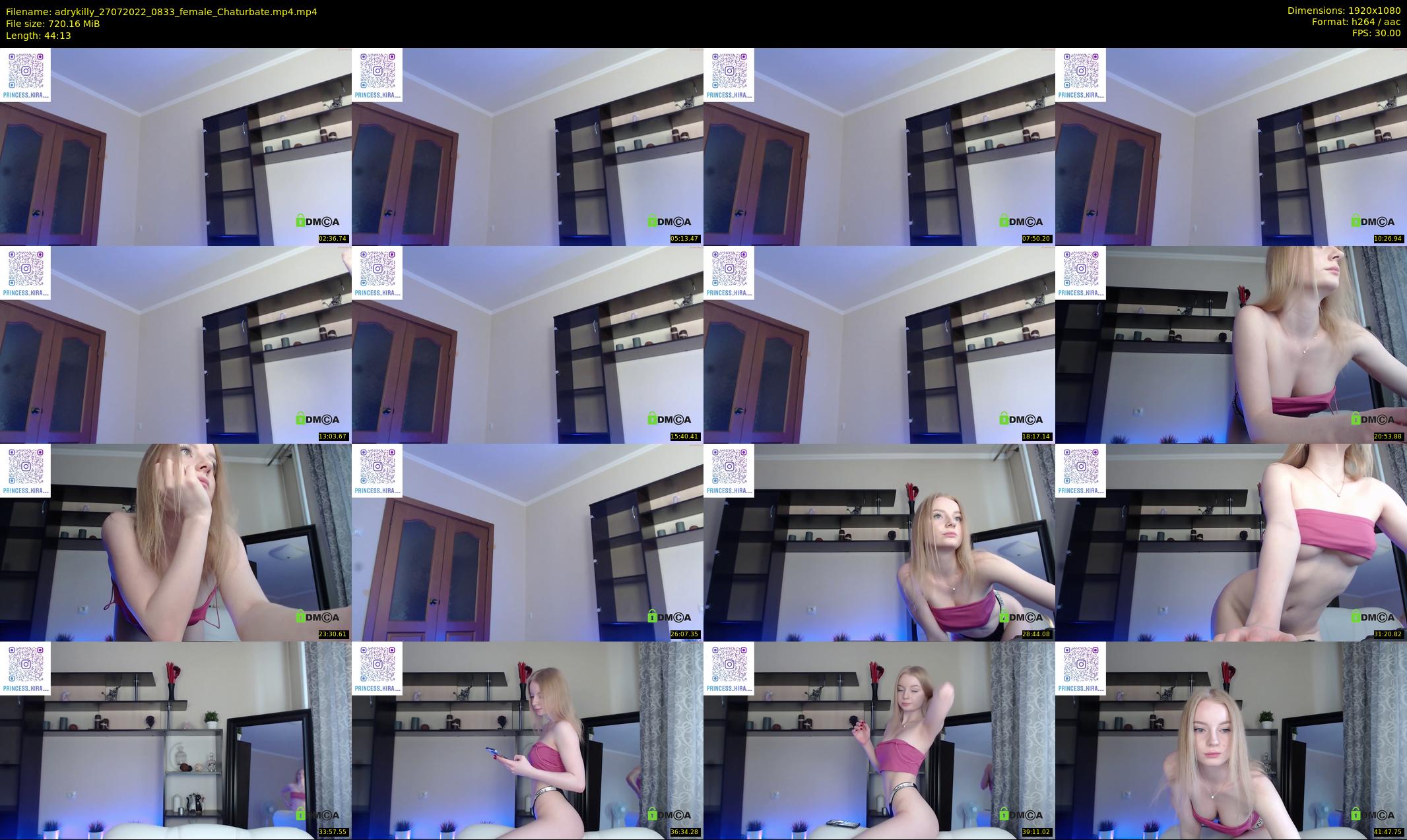 adrykilly — 45 minute Chaturbate female cam show recording, 1080p, Jul 27, 2022