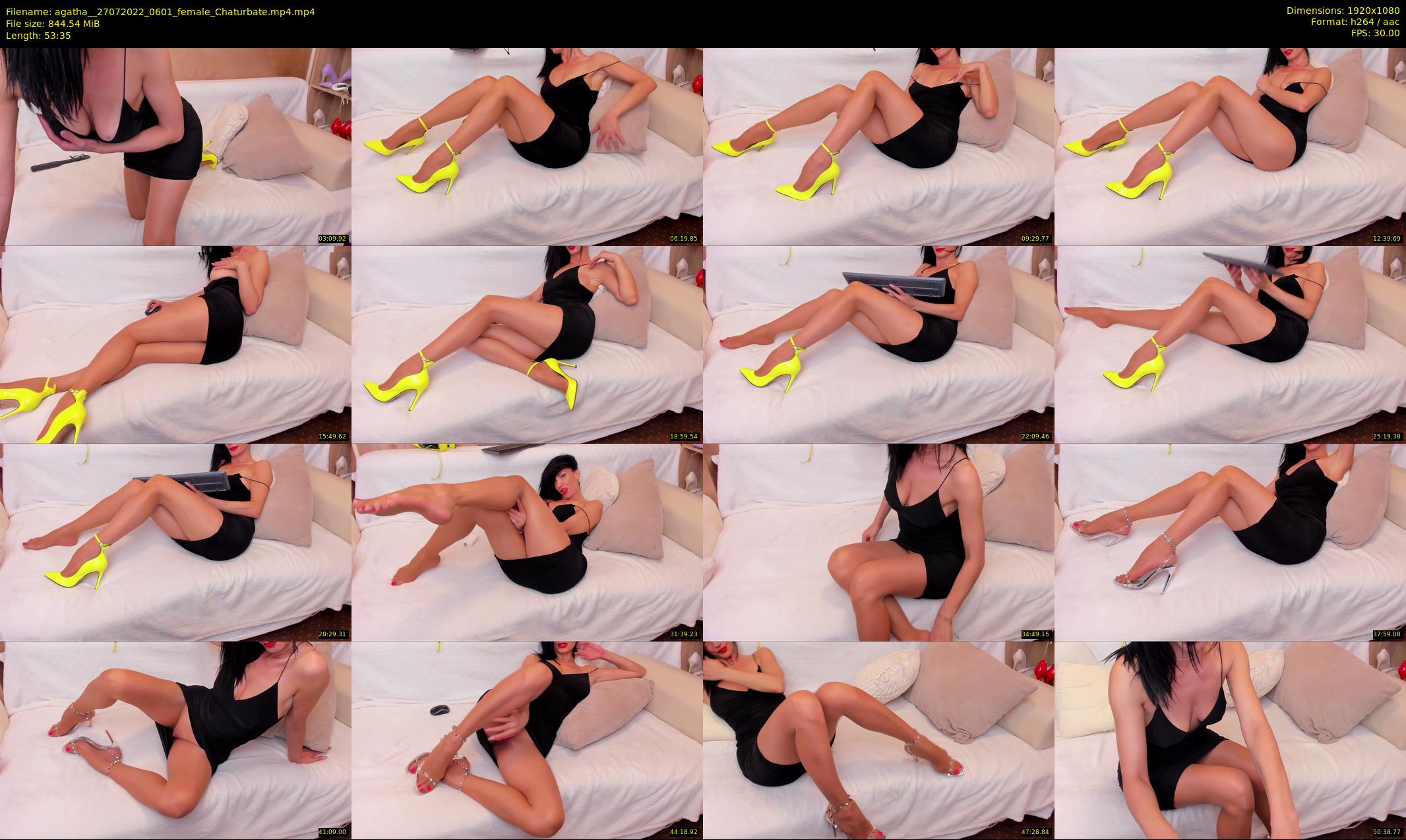 agatha_ — 54 minute Chaturbate female cam show recording, 1080p, Jul 27, 2022