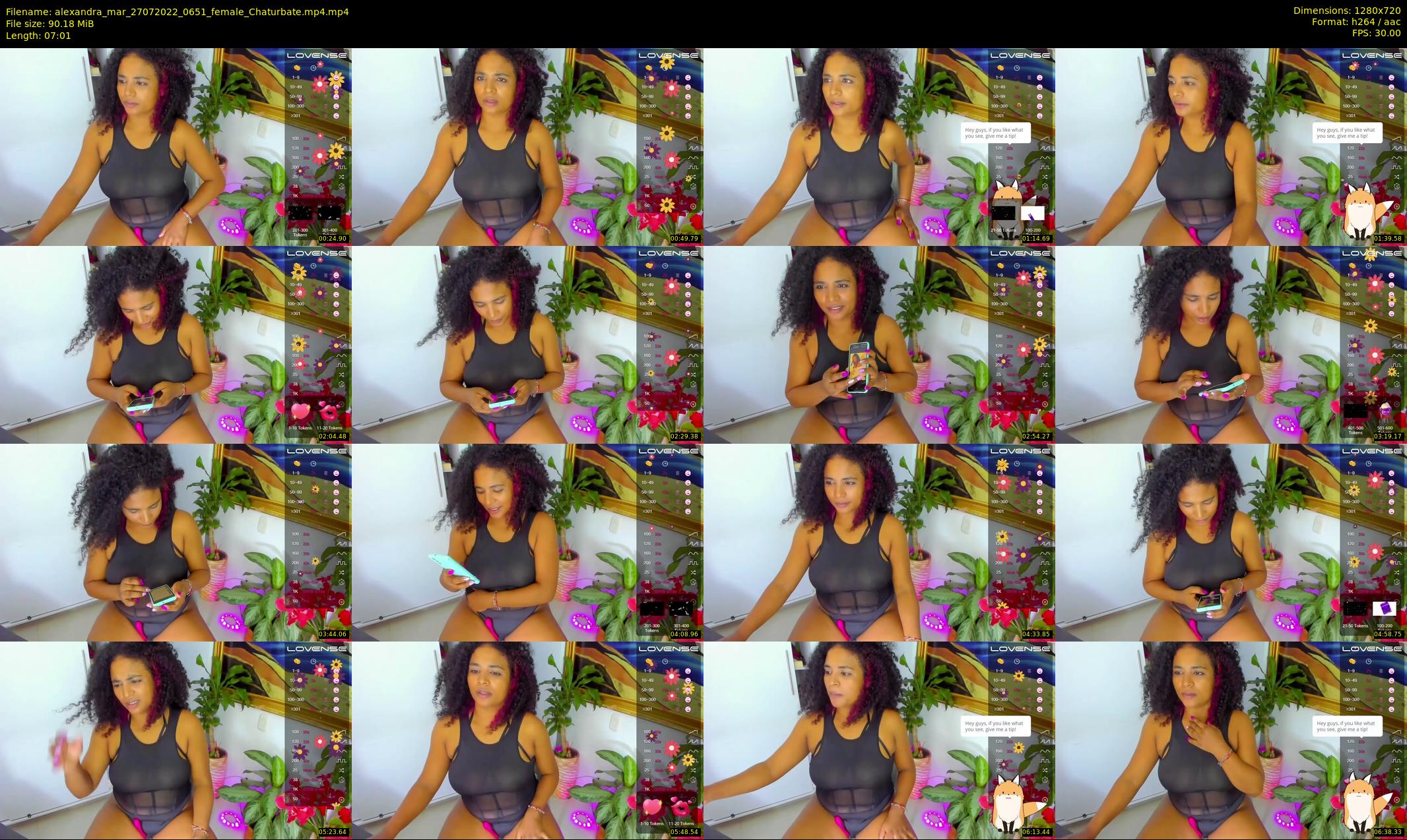 alexandra_mar — 8 minute Chaturbate female cam show recording, 720p, Jul 27, 2022