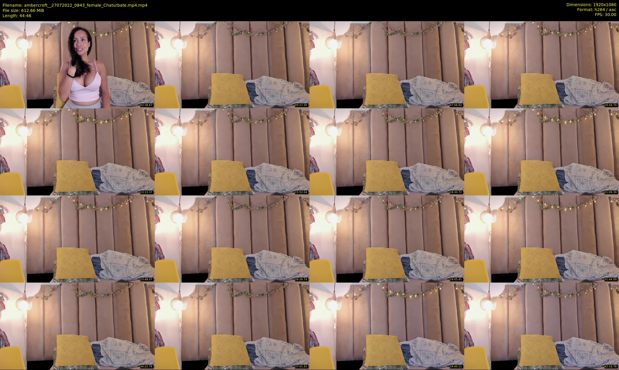 ambercroft_ — 45 minute Chaturbate female cam show recording, 1080p, Jul 27, 2022