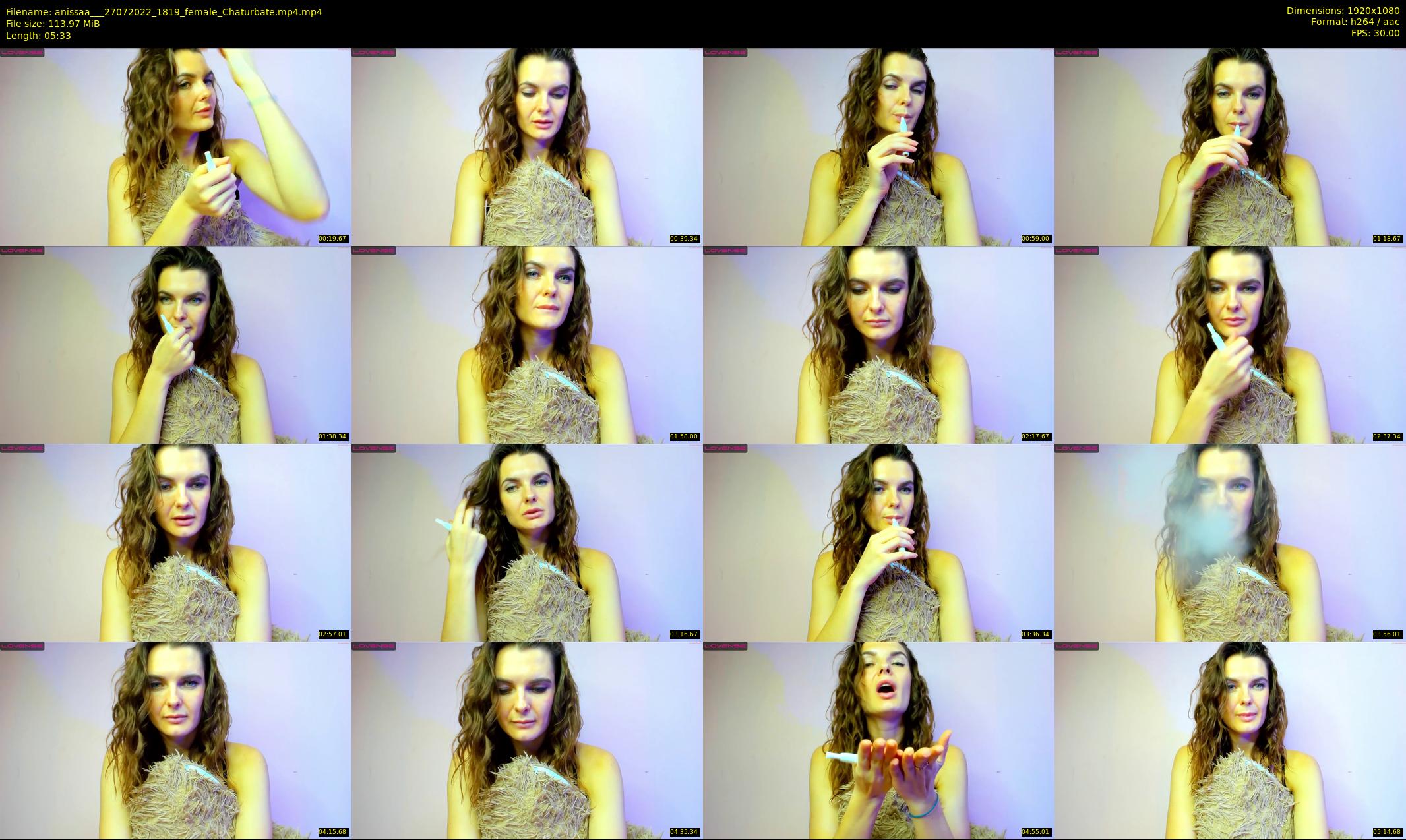 anissaa__ — 6 minute Chaturbate female cam show recording, 1080p, Jul 27, 2022