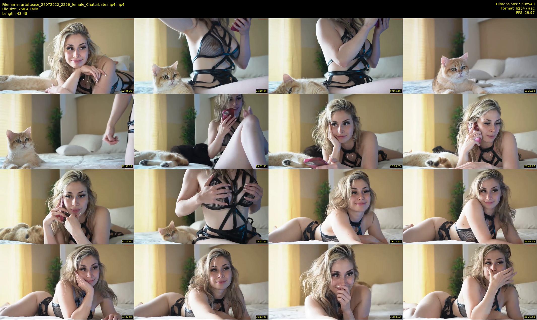 artoftease — 44 minute Chaturbate female cam show recording, 480p, Jul 27, 2022