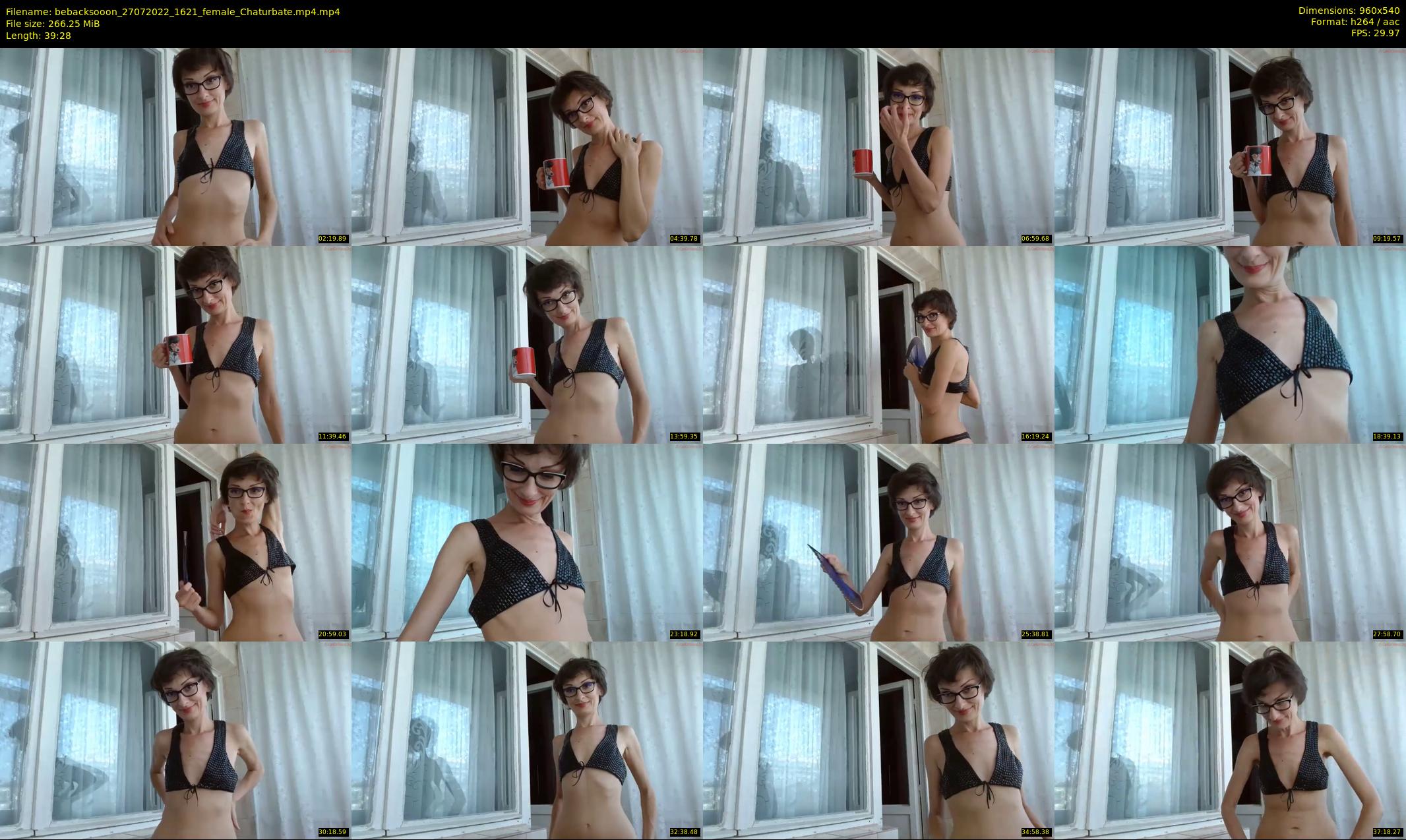 bebacksooon — 40 minute Chaturbate female cam show recording, 480p, Jul 27, 2022