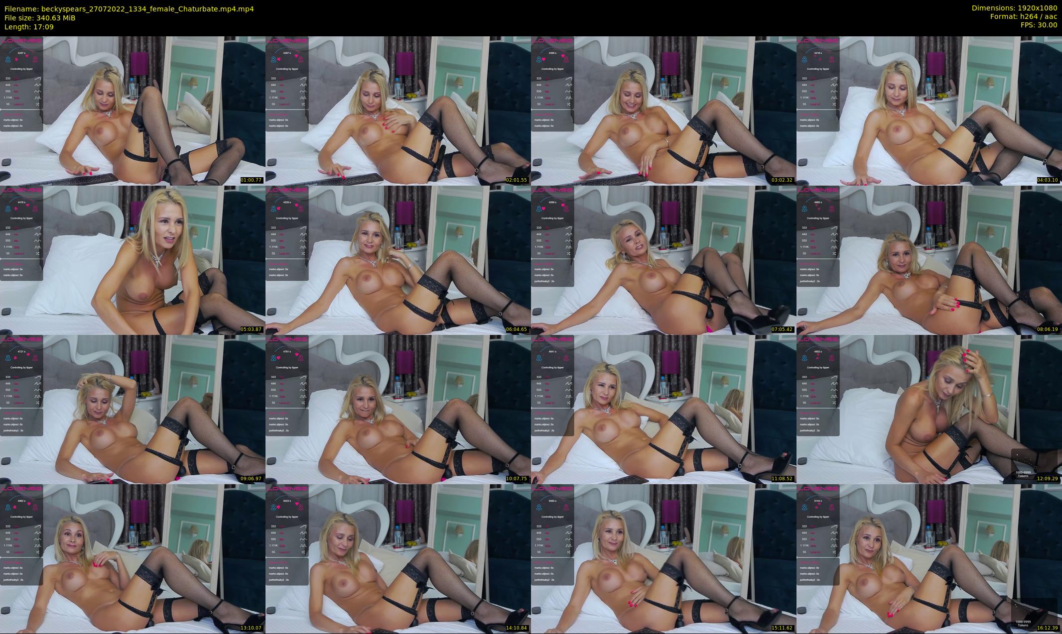 beckyspears — 18 minute Chaturbate female cam show recording, 1080p, Jul 27, 2022