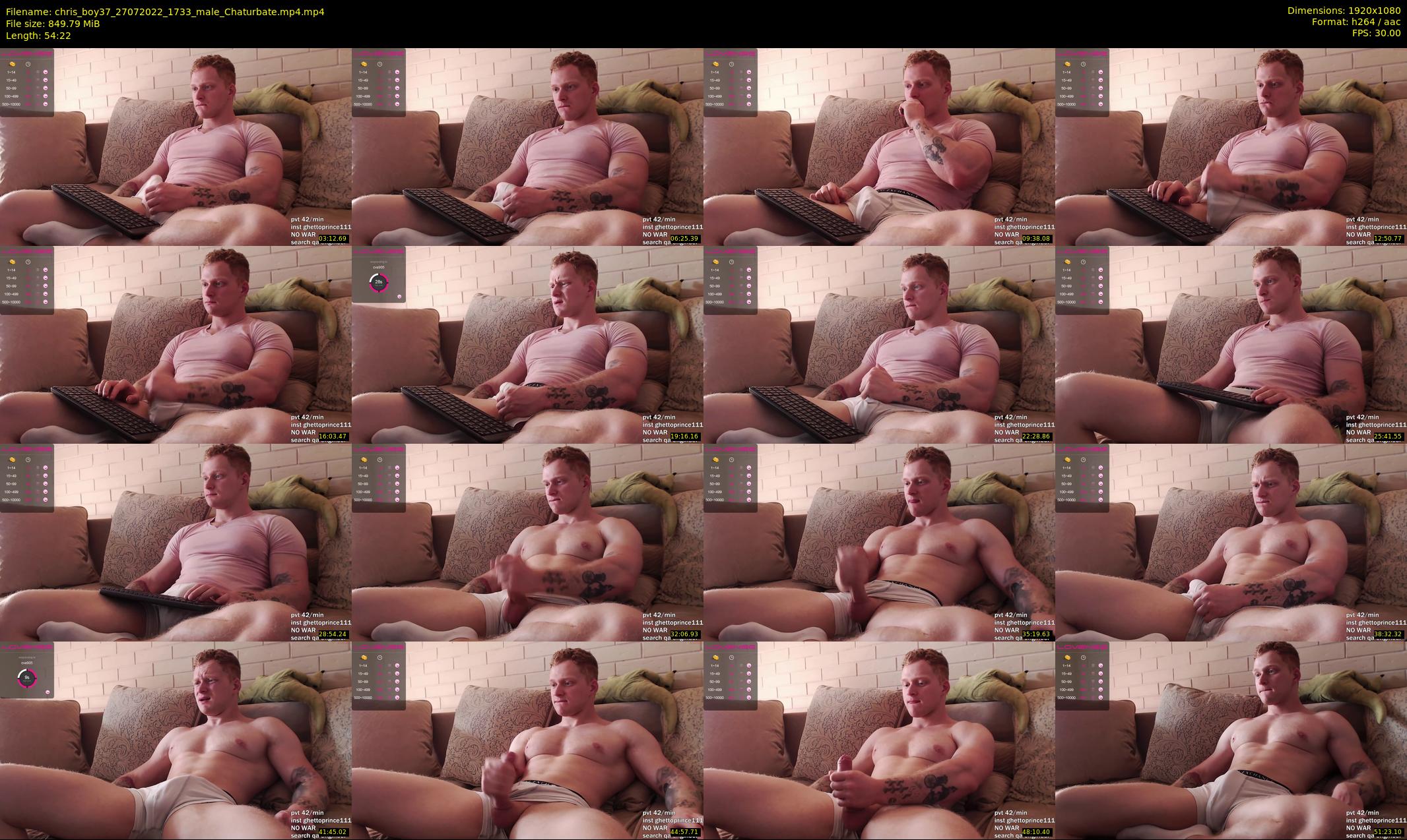 chris_boy37 — 55 minute Chaturbate male cam show recording, 1080p, Jul 27, 2022