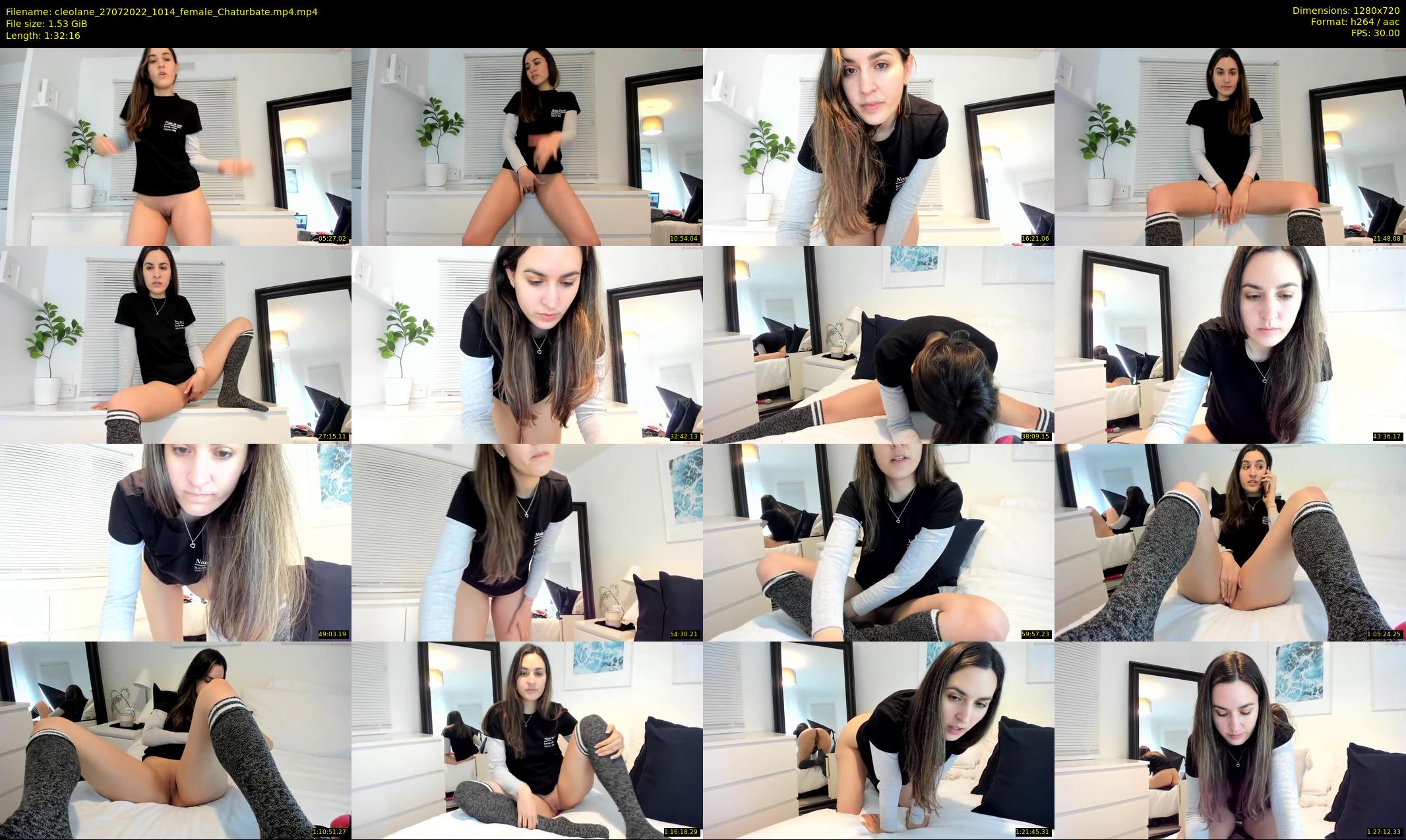 cleolane — 93 minute Chaturbate female cam show recording, 720p, Jul 27, 2022