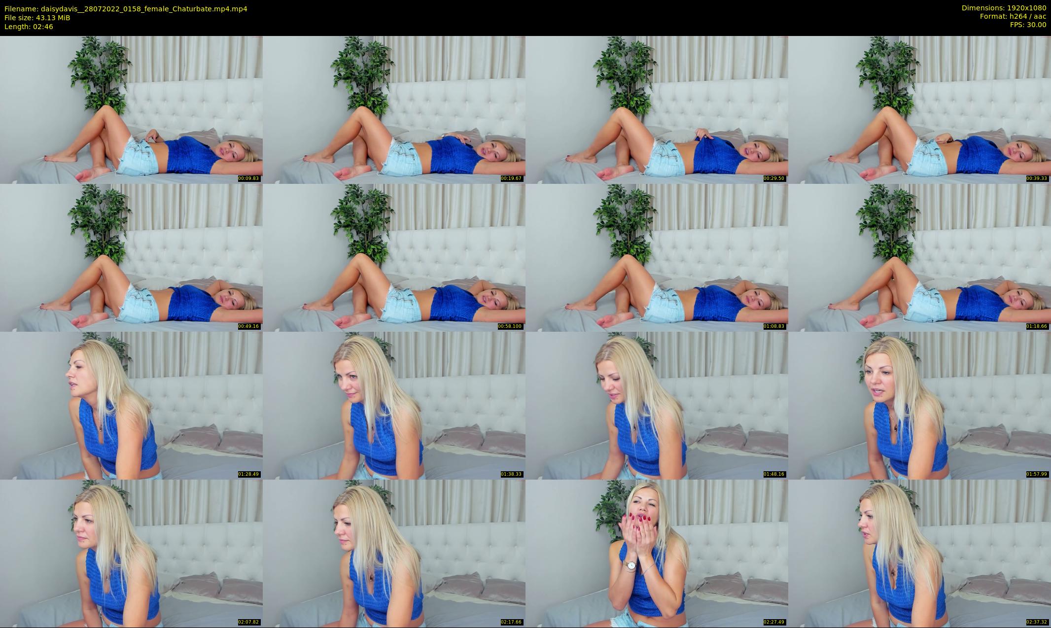 daisydavis_ — 3 minute Chaturbate female cam show recording, 1080p, Jul 28, 2022