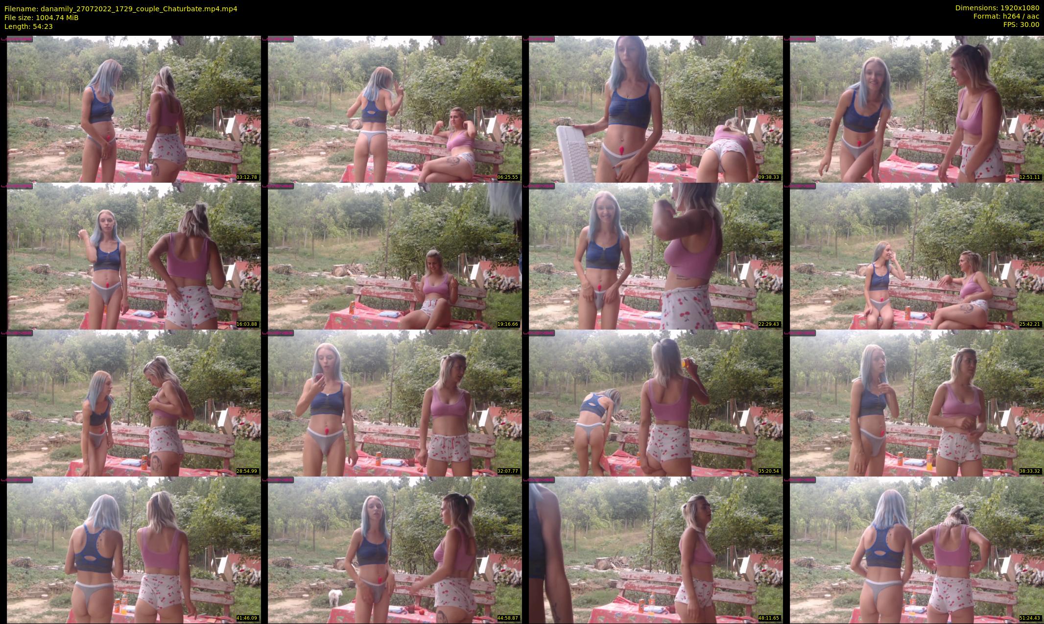 danamily — 55 minute Chaturbate female cam show recording, 1080p, Jul 27, 2022