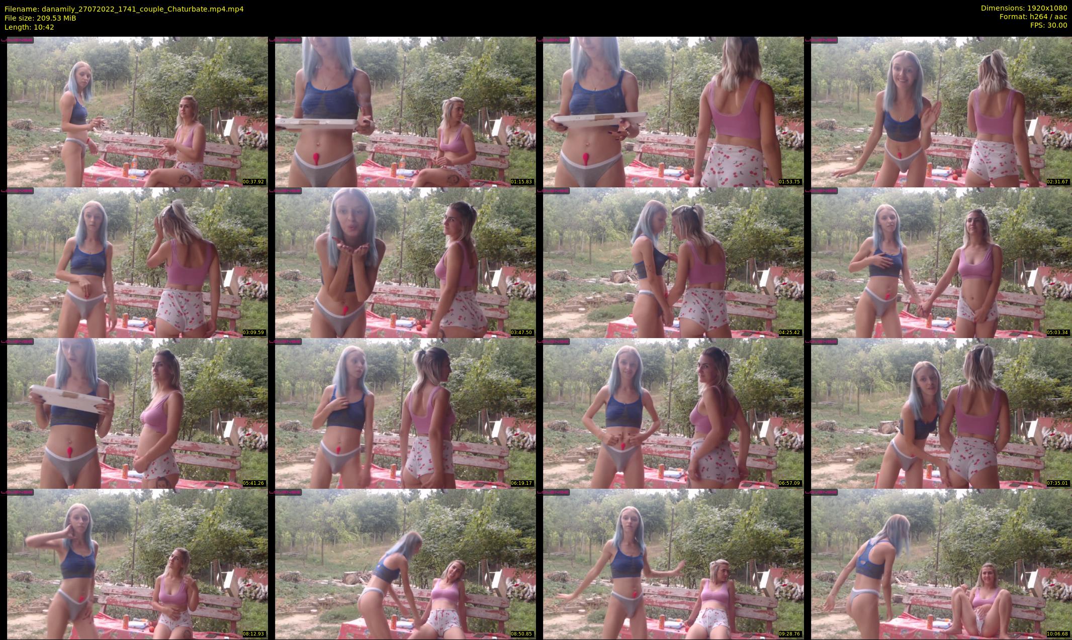 danamily — 11 minute Chaturbate female cam show recording, 1080p, Jul 27, 2022