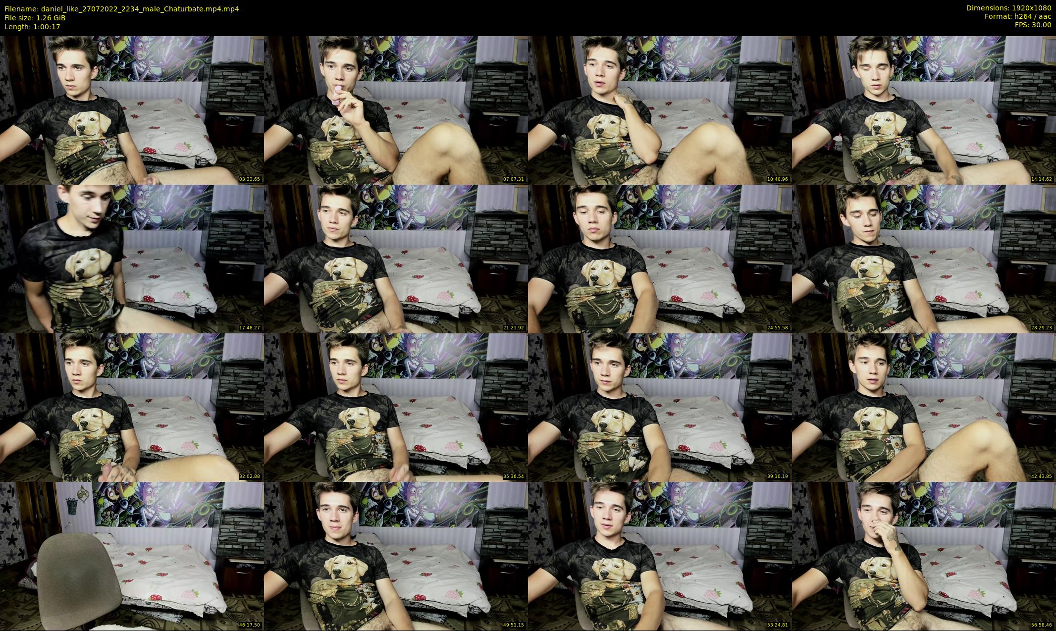 daniel_like — 61 minute Chaturbate male cam show recording, 1080p, Jul 27, 2022