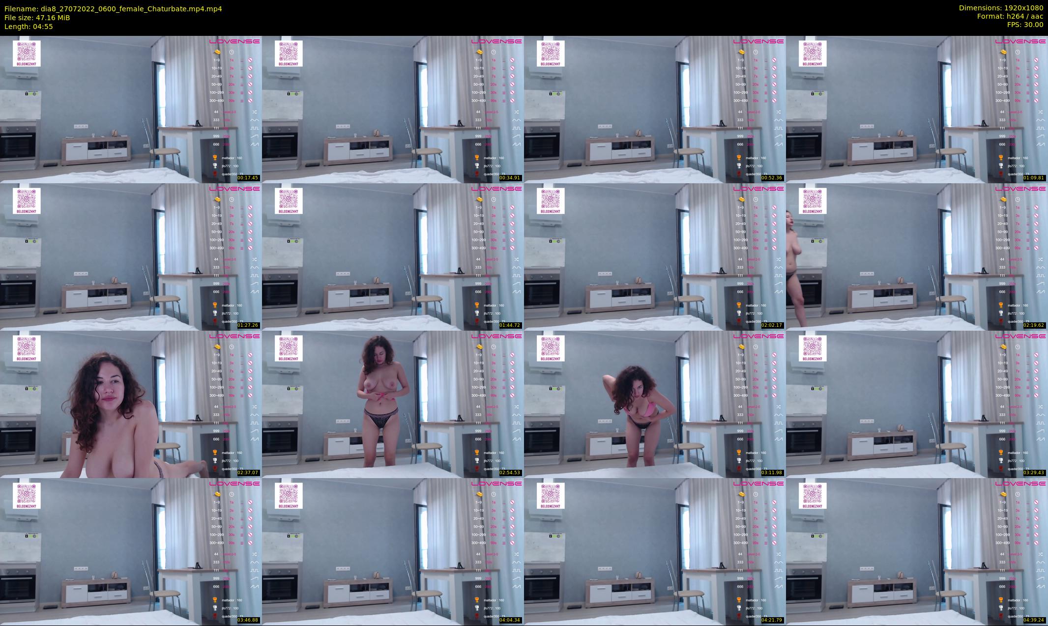 dia8 — 5 minute Chaturbate female cam show recording, 1080p, Jul 27, 2022