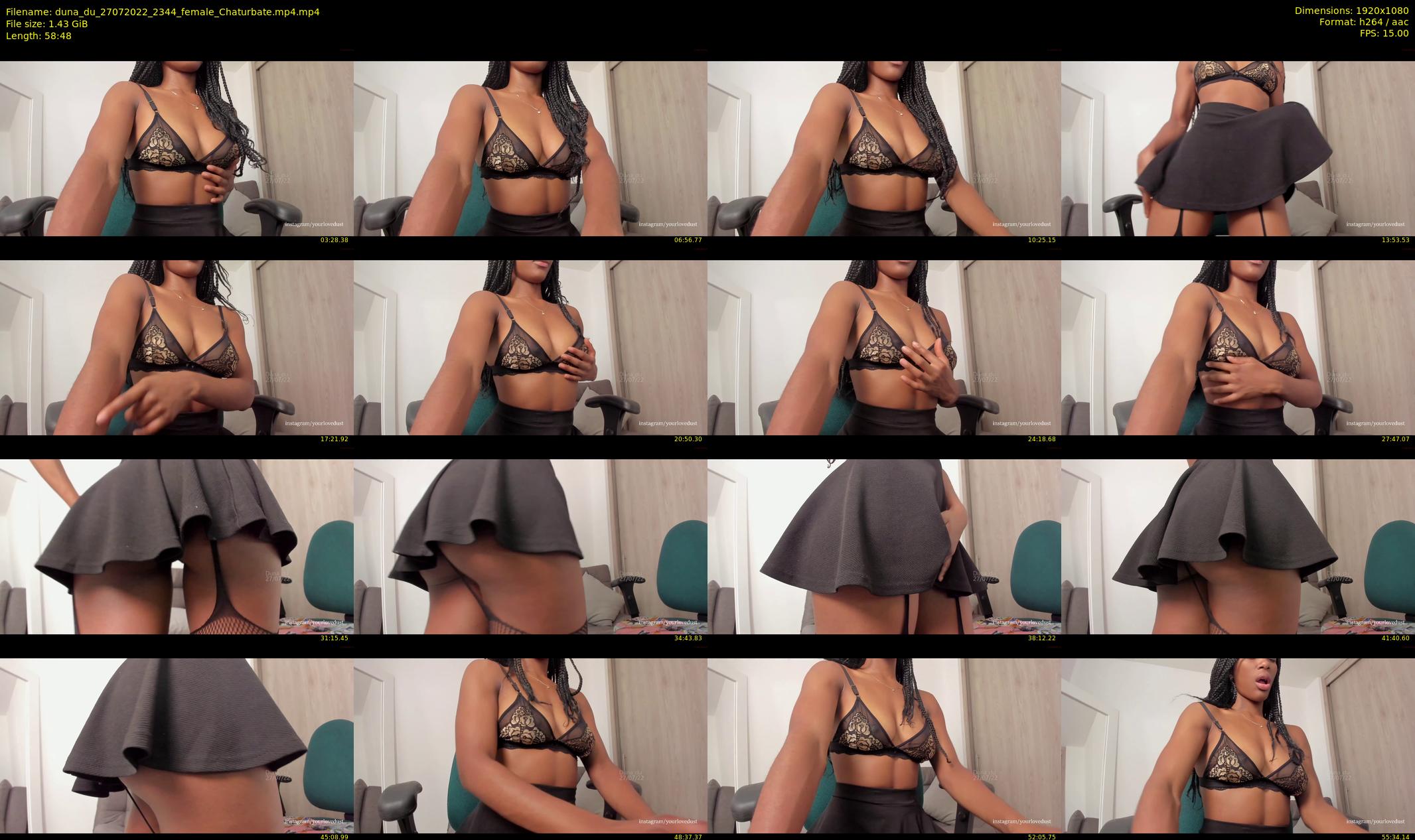duna_du — 59 minute Chaturbate female cam show recording, 1080p, Jul 27, 2022