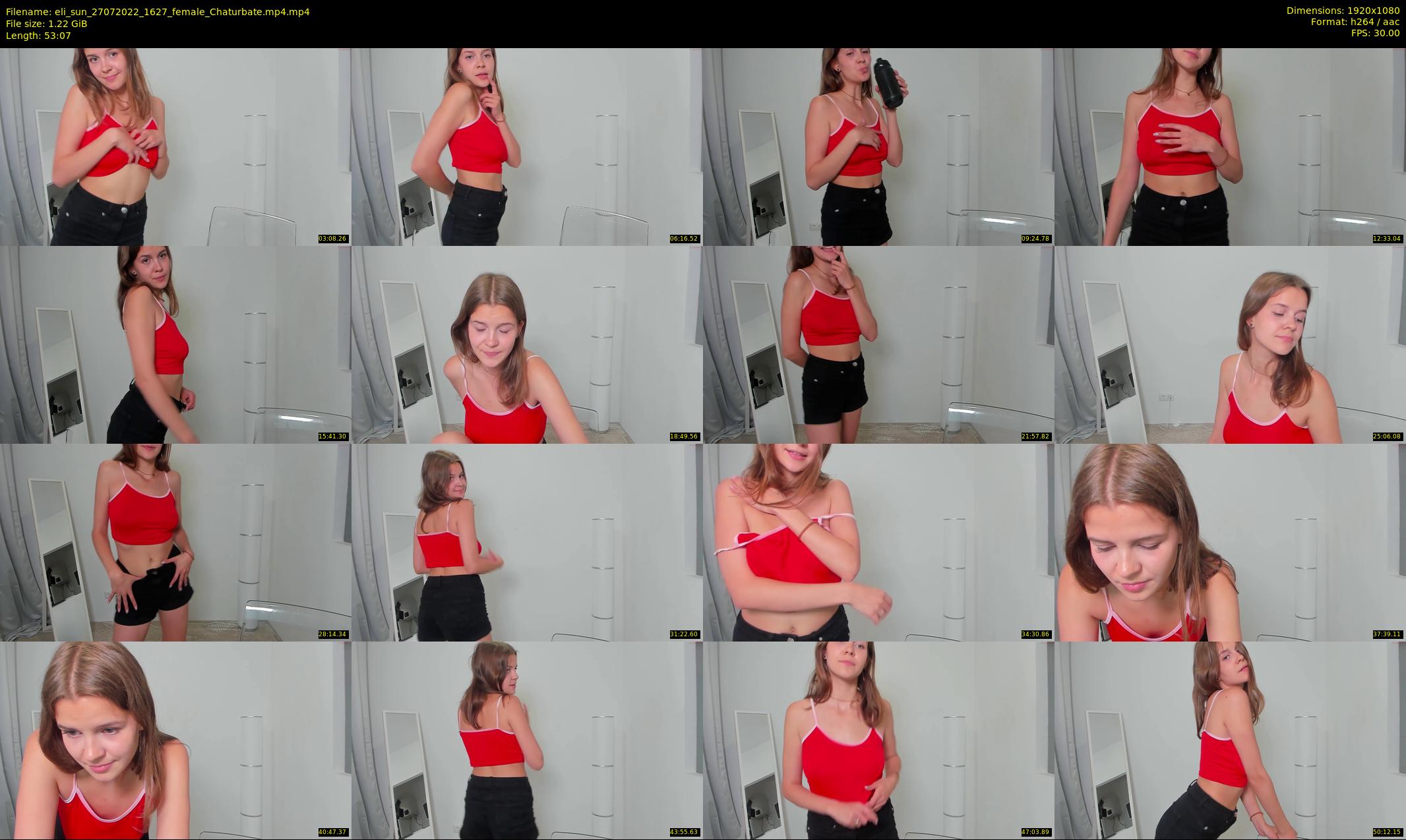 eli_sun — 54 minute Chaturbate female cam show recording, 1080p, Jul 27, 2022