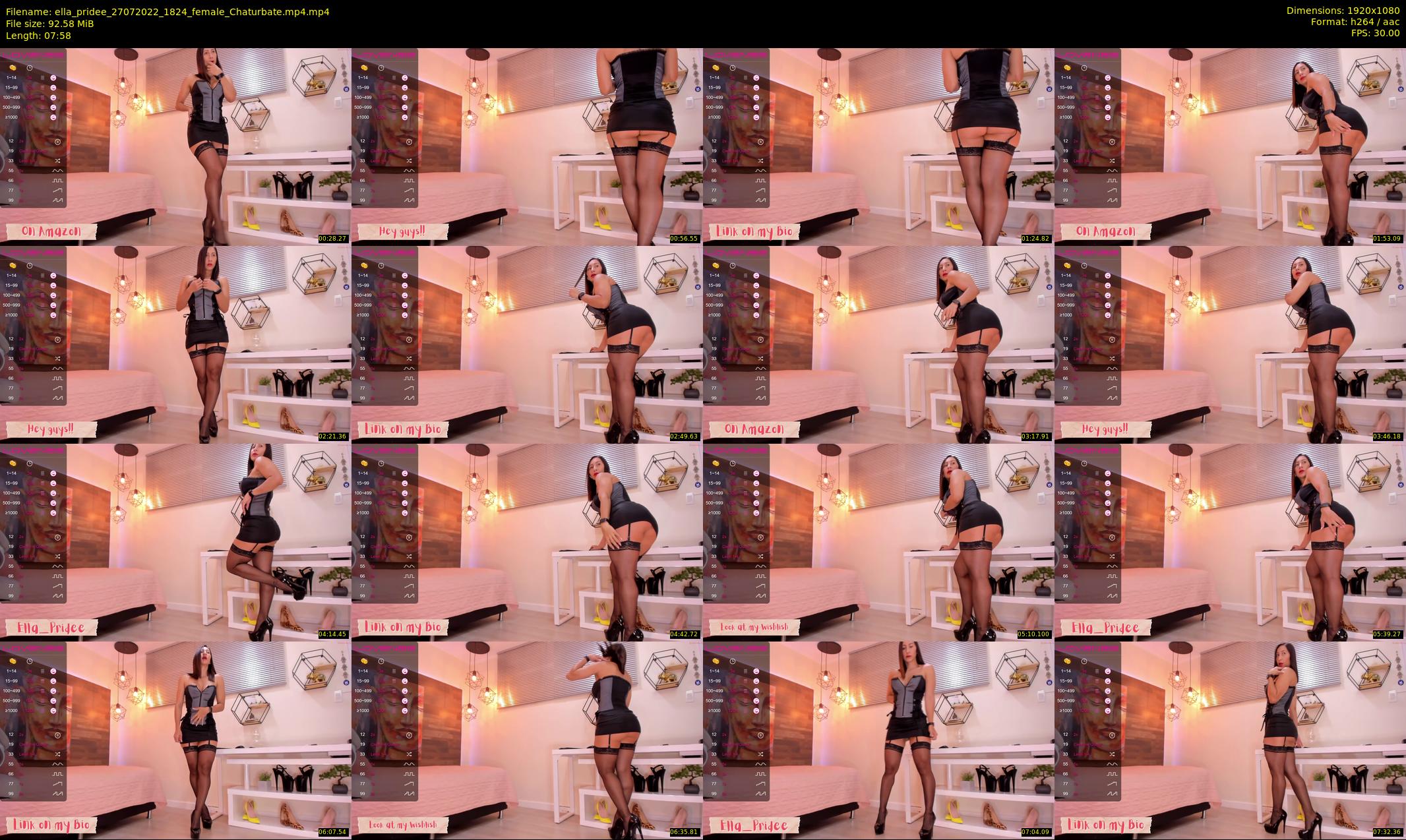 ella_pridee — 8 minute Chaturbate female cam show recording, 1080p, Jul 27, 2022