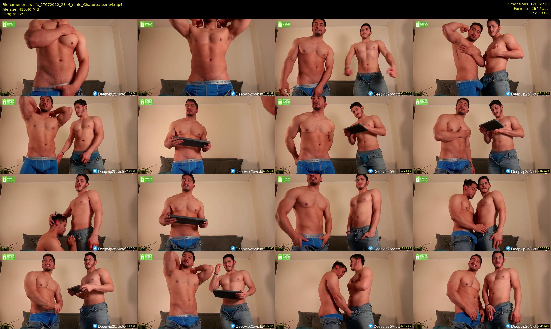 eroswolfs — 33 minute Chaturbate male cam show recording, 720p, Jul 27, 2022