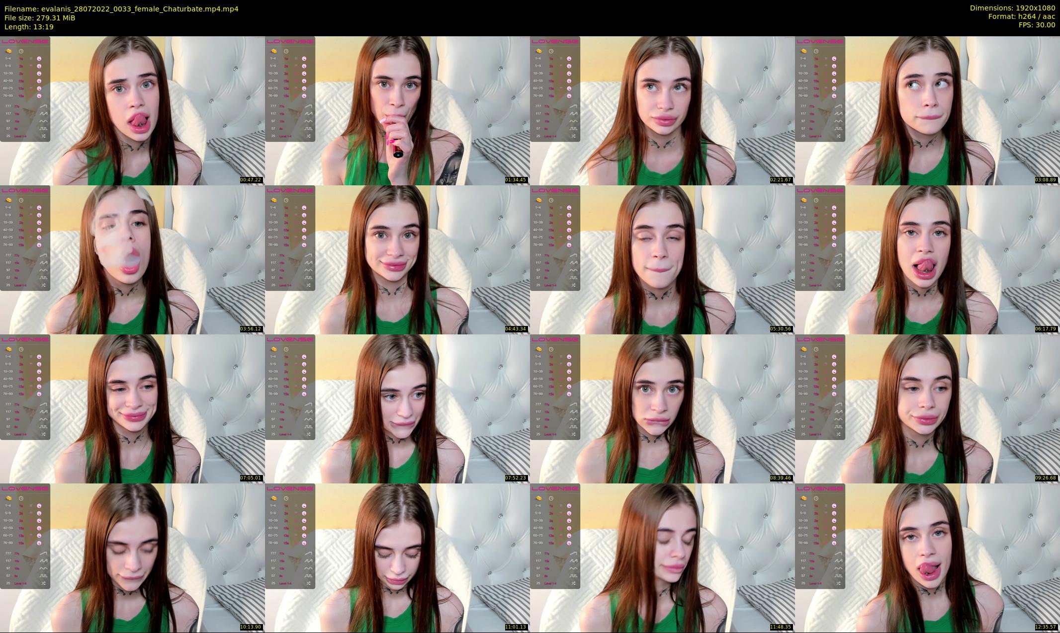 evalanis — 14 minute Chaturbate couple cam show recording, 1080p, Jul 28, 2022