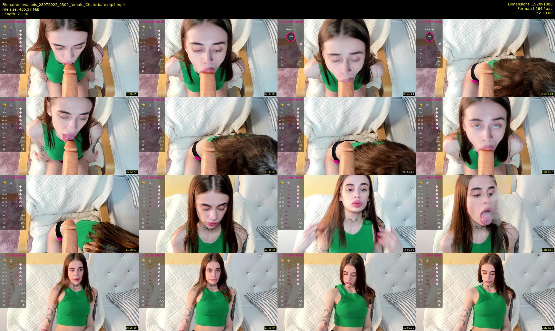 evalanis — 22 minute Chaturbate couple cam show recording, 1080p, Jul 28, 2022