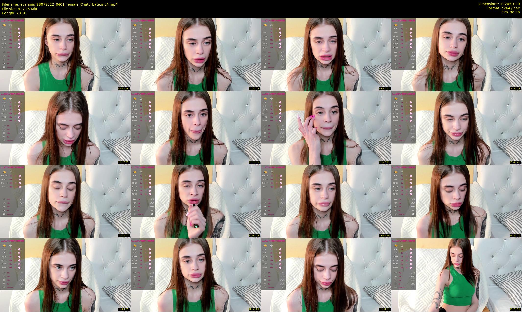 evalanis — 21 minute Chaturbate couple cam show recording, 1080p, Jul 28, 2022