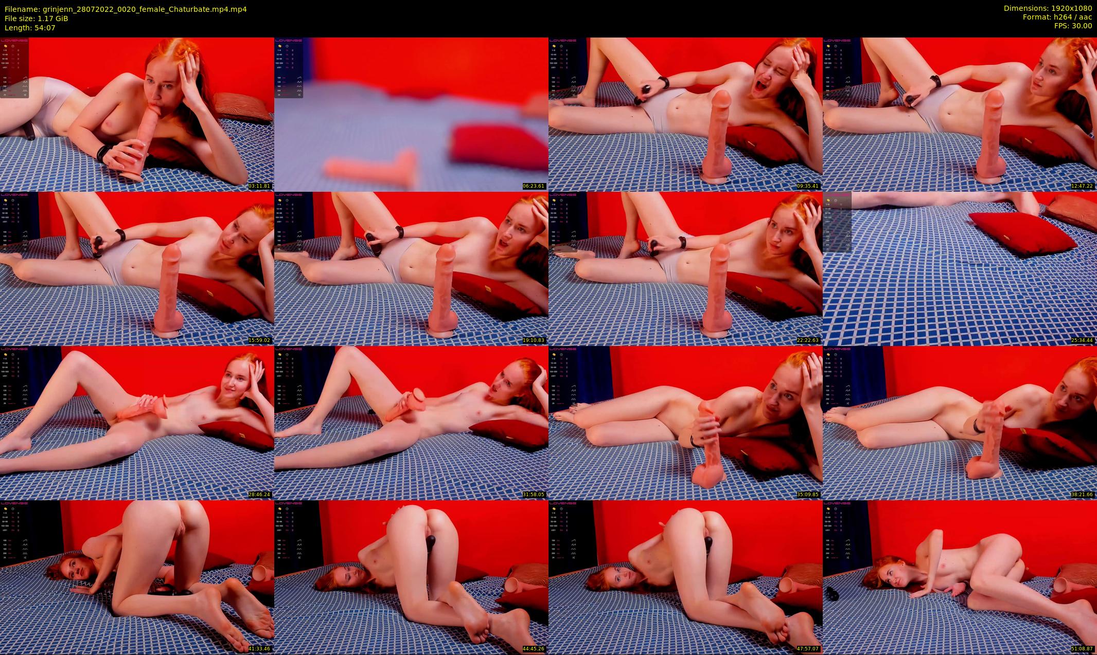 grinjenn — 55 minute Chaturbate female cam show recording, 1080p, Jul 28, 2022
