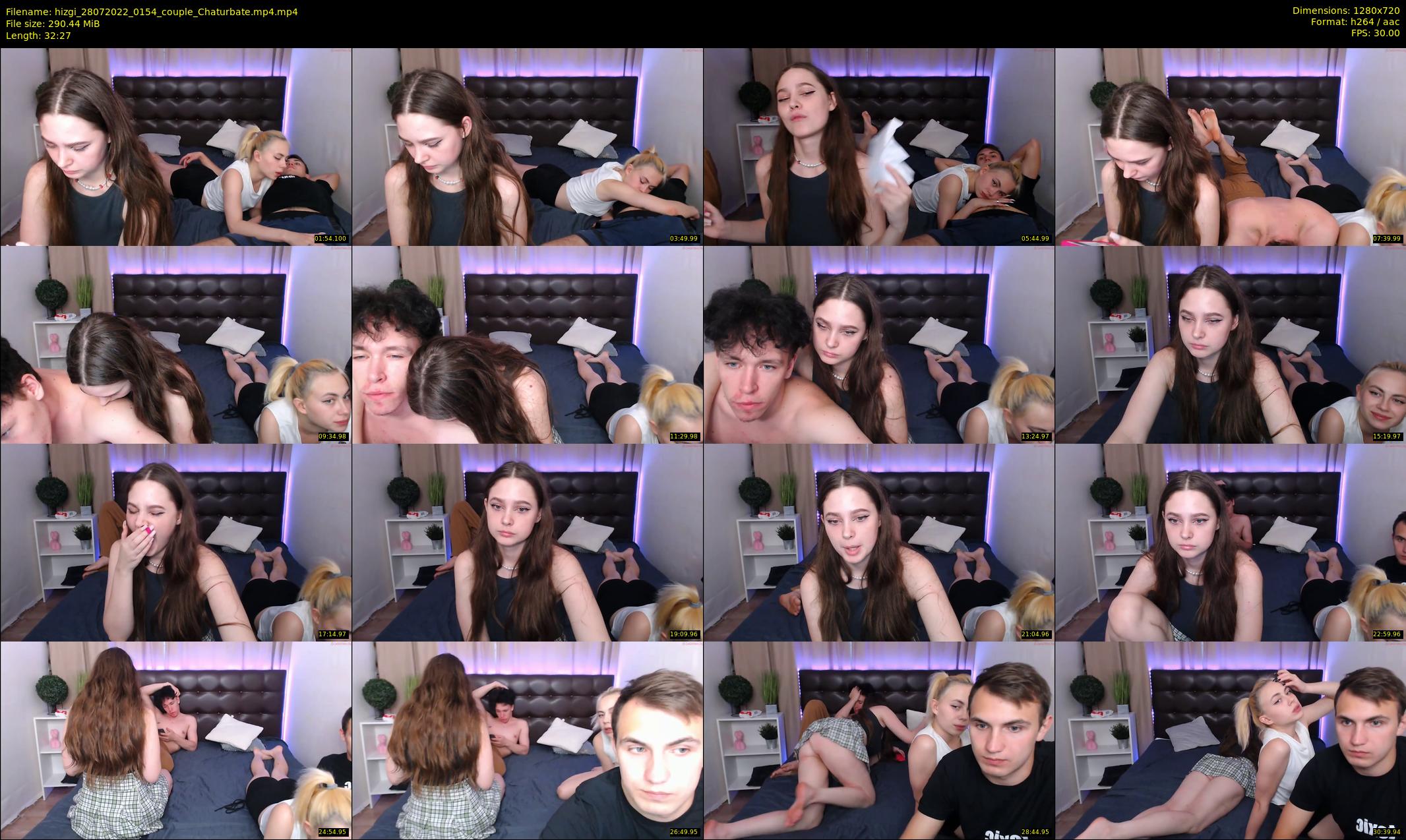 hizgi — 33 minute Chaturbate couple cam show recording, 720p, Jul 28, 2022