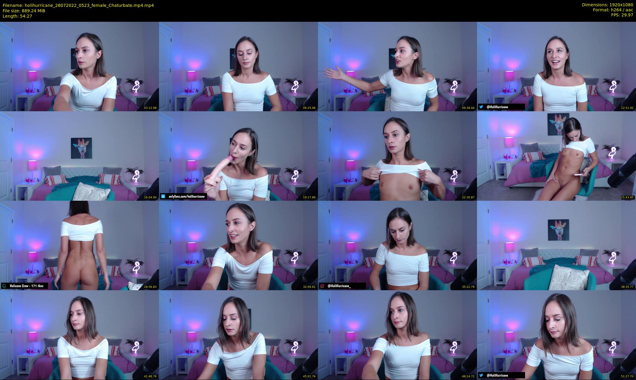 holihurricane — 55 minute Chaturbate female cam show recording, 1080p, Jul 28, 2022