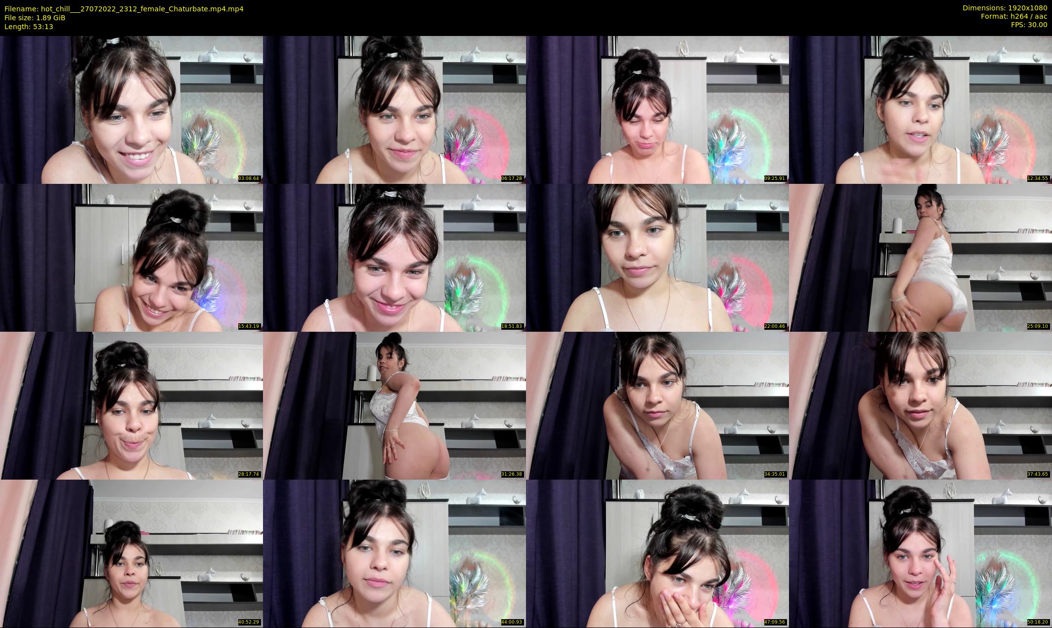 hot_chill__ — 54 minute Chaturbate female cam show recording, 1080p, Jul 27, 2022