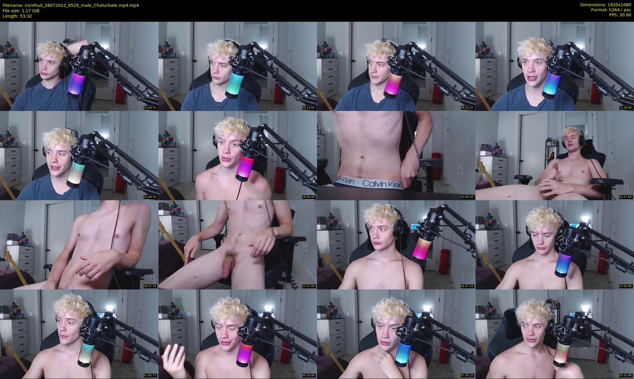 ironthud — 54 minute Chaturbate male cam show recording, 1080p, Jul 28, 2022
