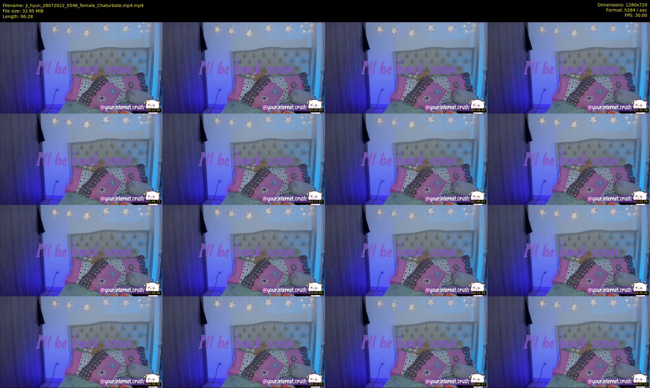 ji_hyun — 7 minute Chaturbate female cam show recording, 720p, Jul 28, 2022