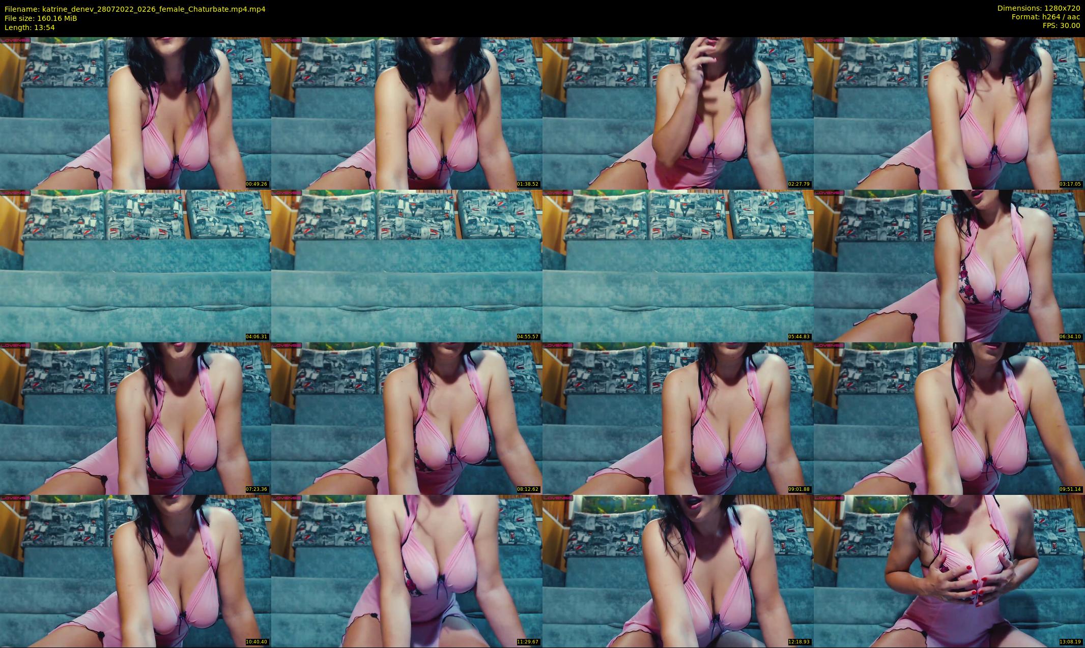 katrine_denev — 14 minute Chaturbate female cam show recording, 720p, Jul 28, 2022