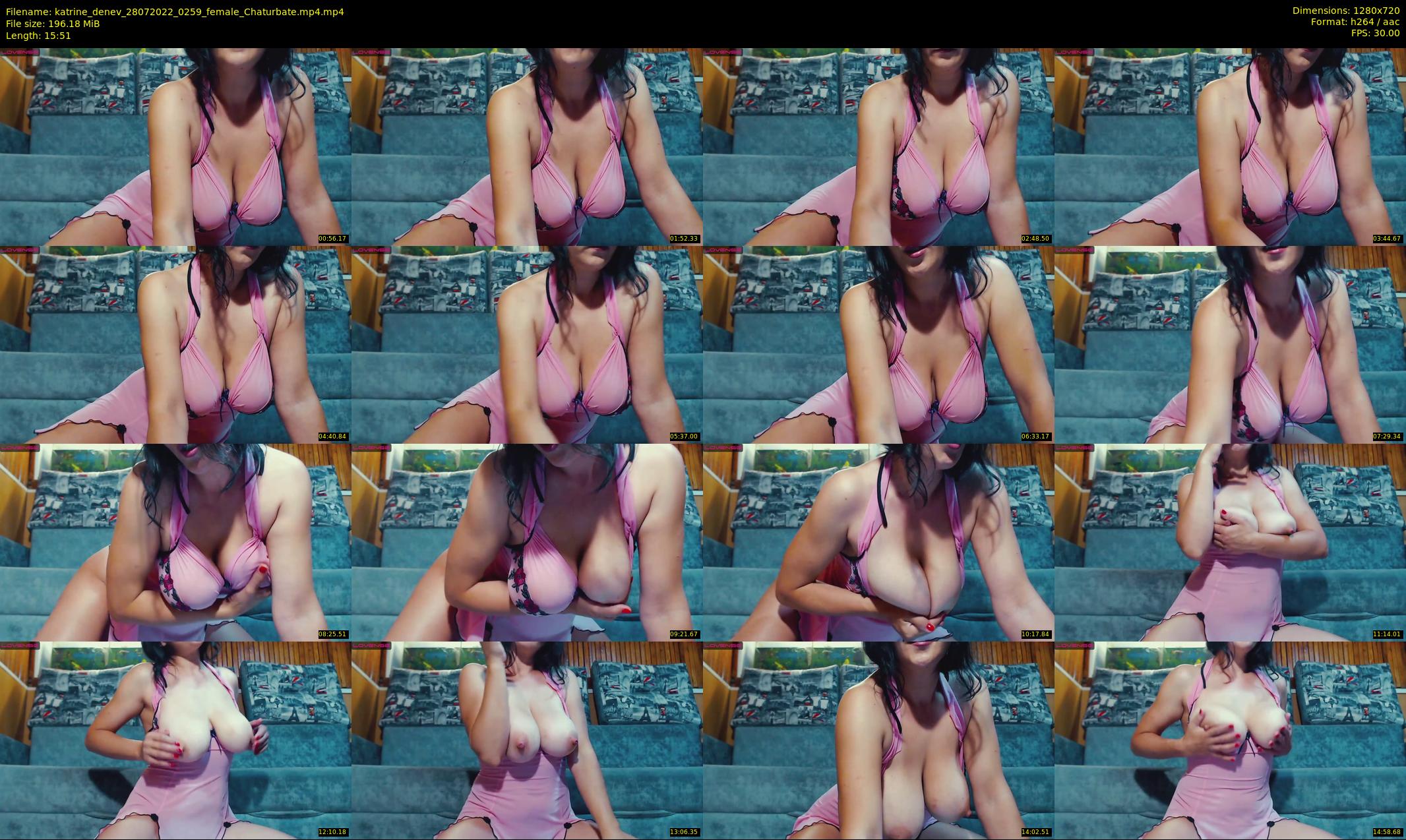 katrine_denev — 16 minute Chaturbate female cam show recording, 720p, Jul 28, 2022