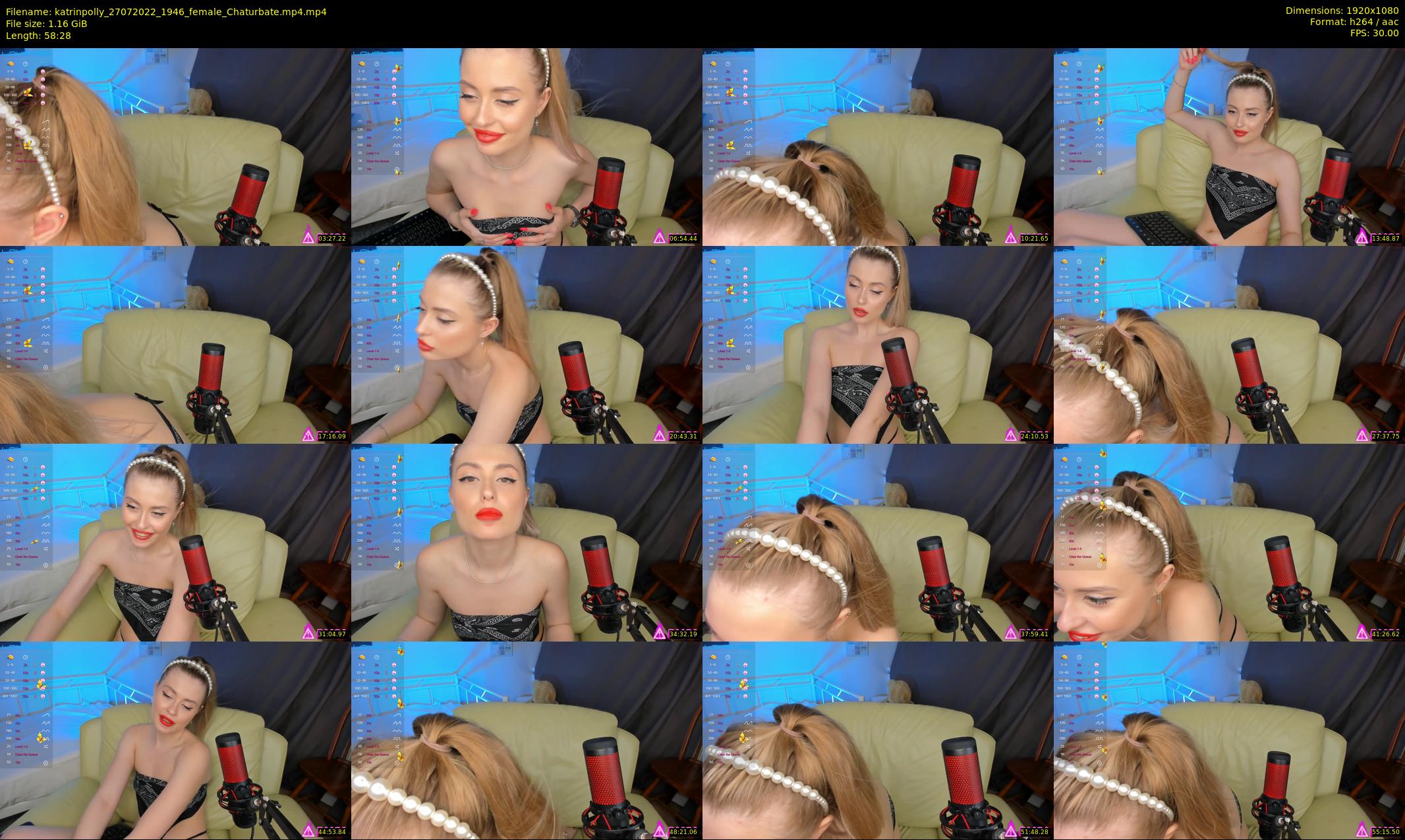 katrinpolly — 59 minute Chaturbate couple cam show recording, 1080p, Jul 27, 2022