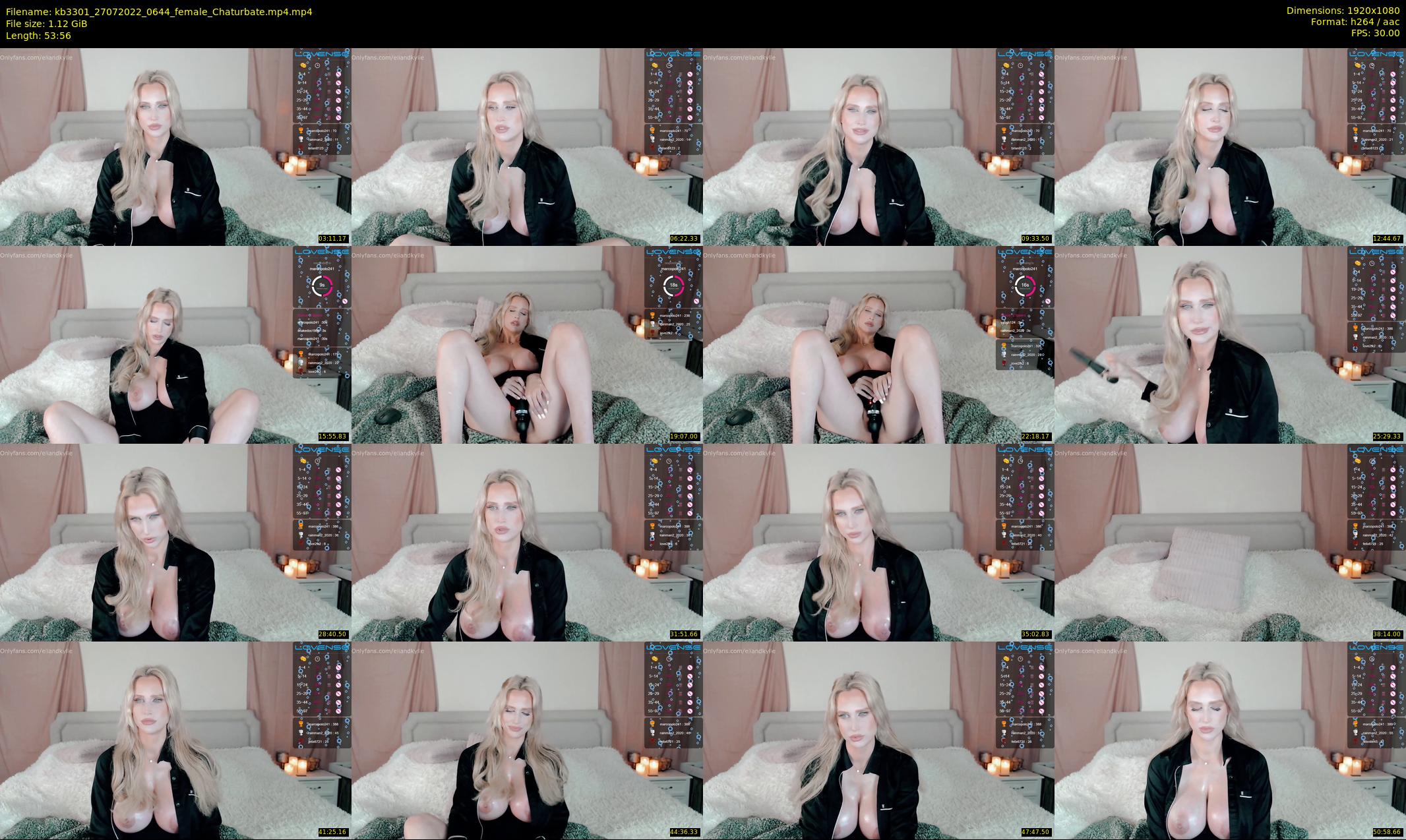 kb3301 — 54 minute Chaturbate couple cam show recording, 1080p, Jul 27, 2022