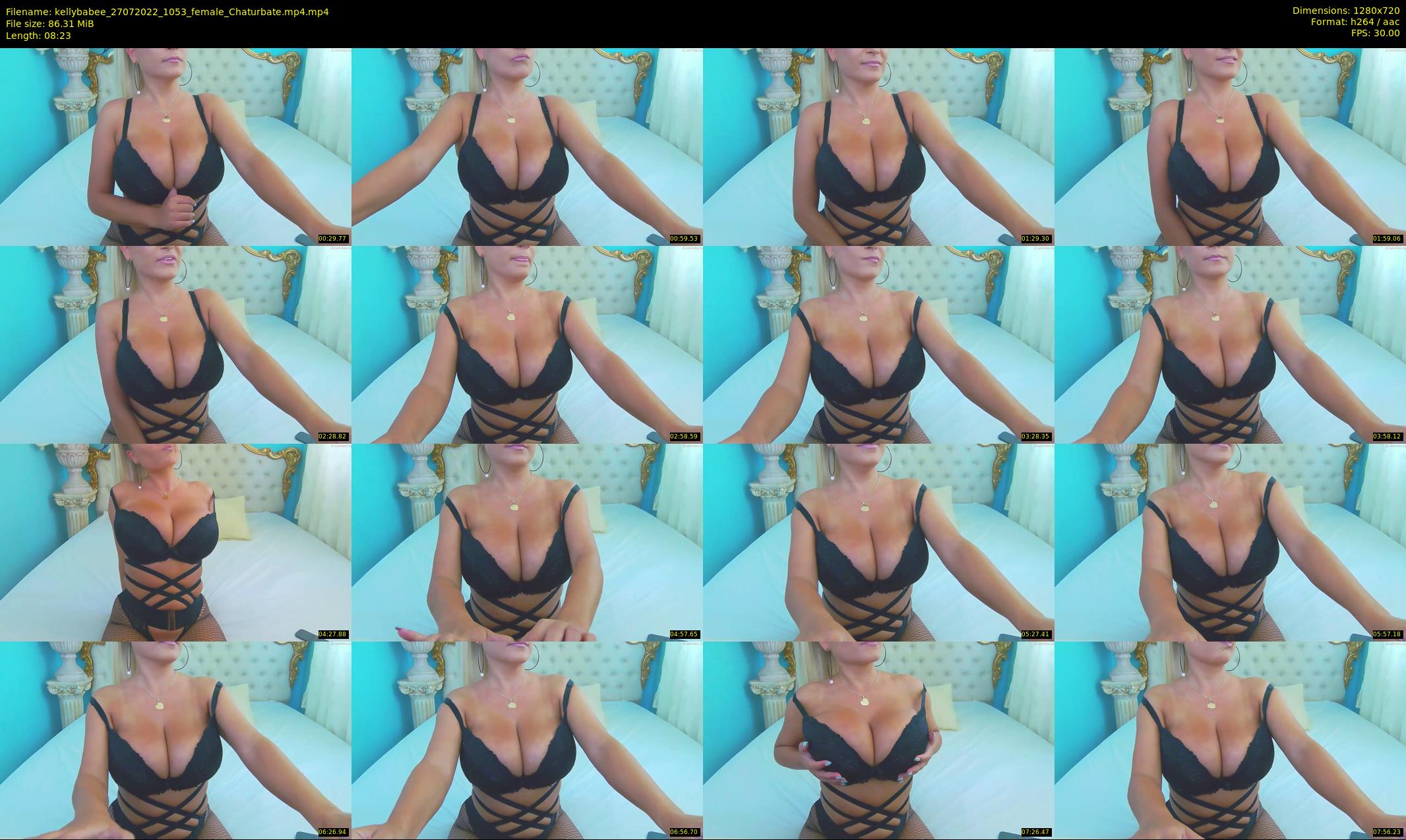 kellybabee — 9 minute Chaturbate female cam show recording, 720p, Jul 27, 2022