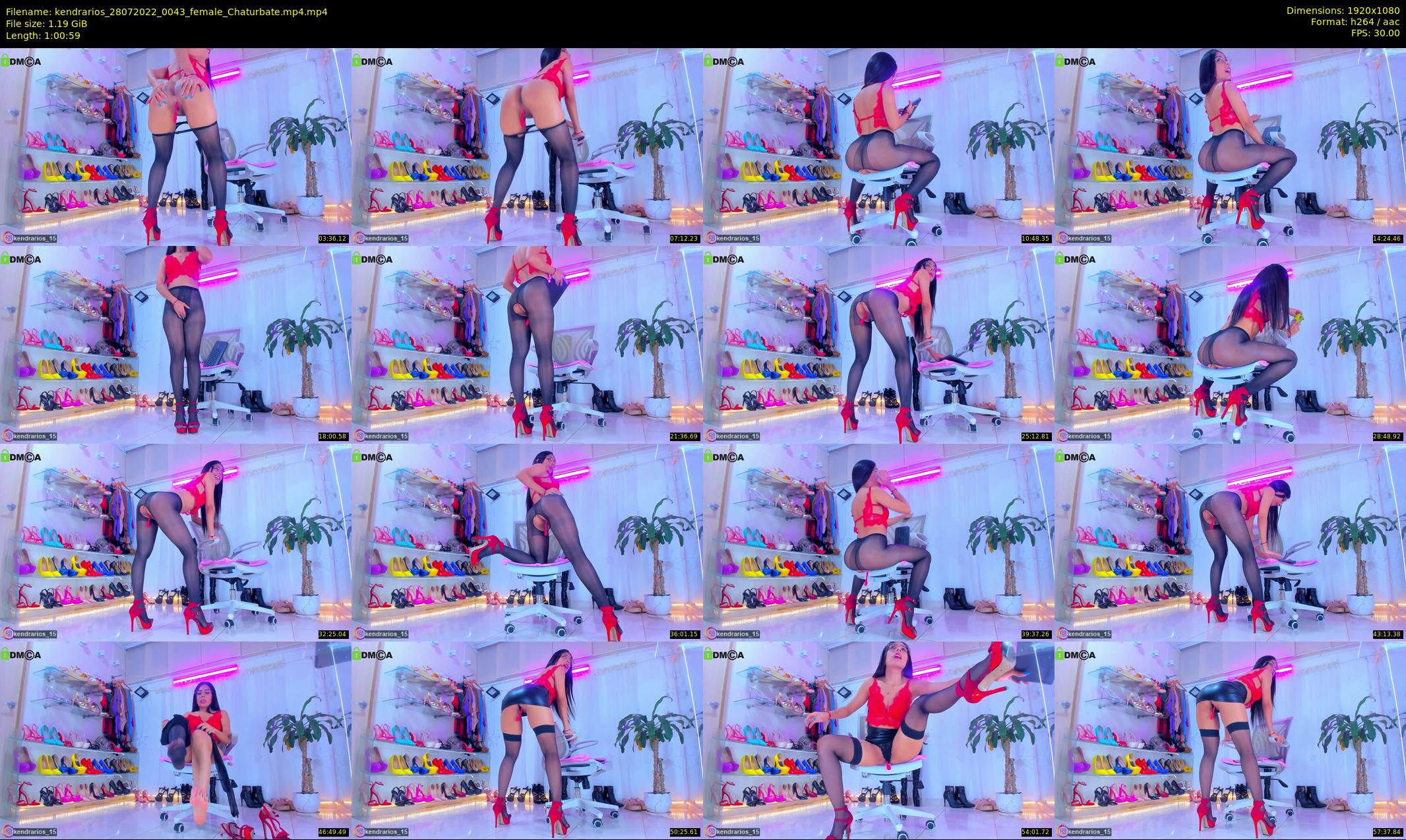 kendrarios — 61 minute Chaturbate female cam show recording, 1080p, Jul 28, 2022