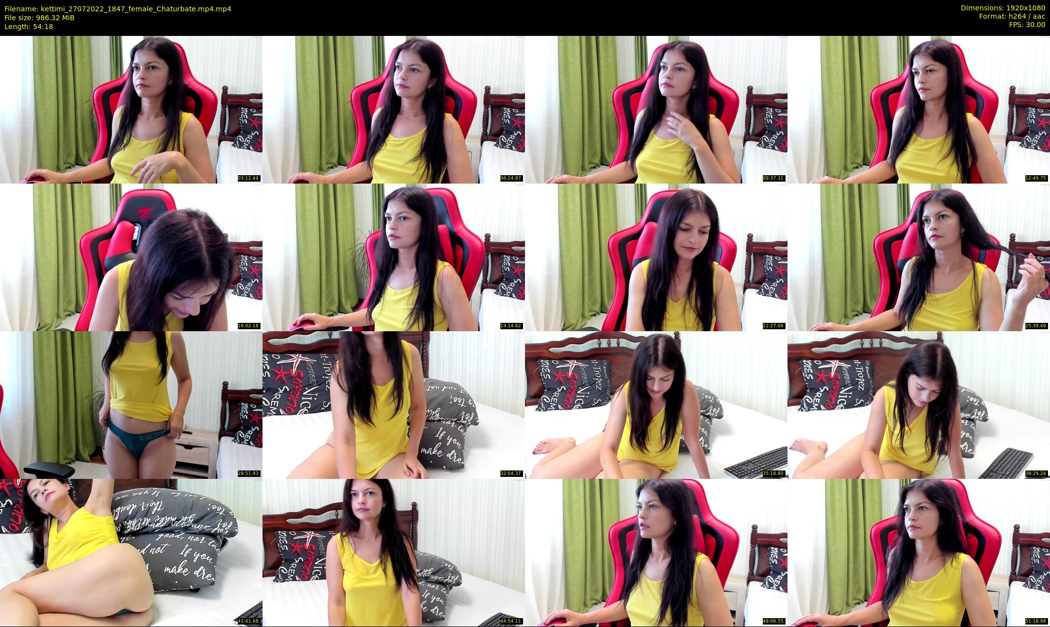 kettimi — 55 minute Chaturbate female cam show recording, 1080p, Jul 27, 2022