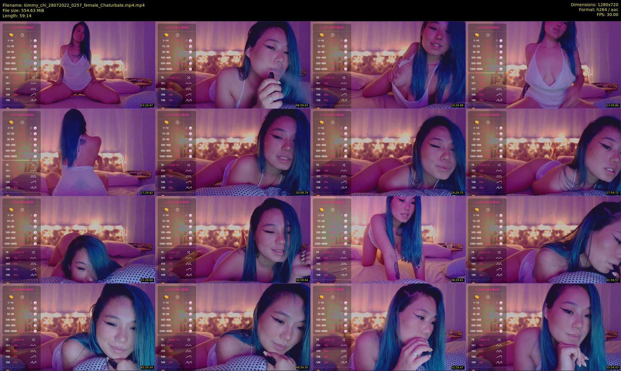 kimmy_chi — 60 minute Chaturbate female cam show recording, 720p, Jul 28, 2022