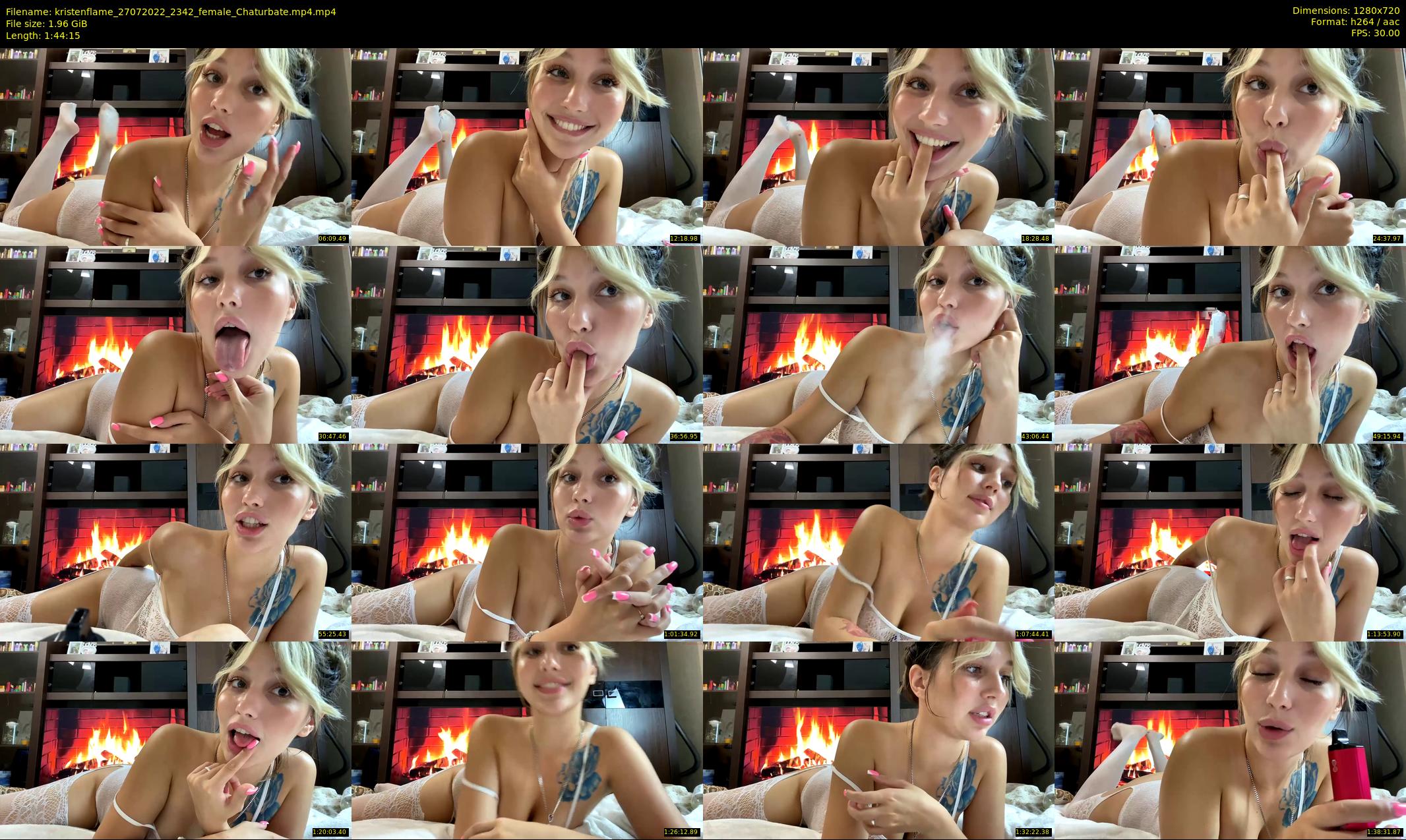 kristenflame — 105 minute Chaturbate couple cam show recording, 720p, Jul 27, 2022