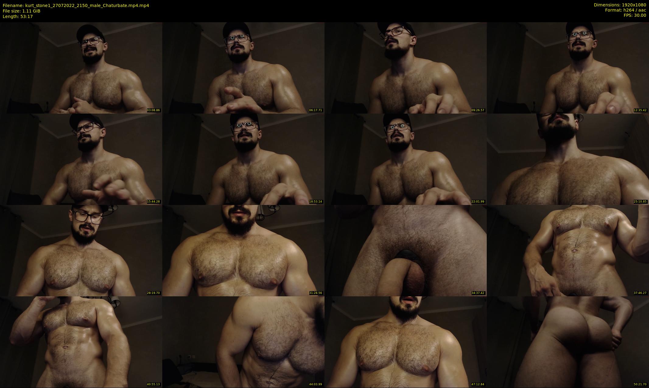 kurt_stone1 — 54 minute Chaturbate male cam show recording, 1080p, Jul 27, 2022