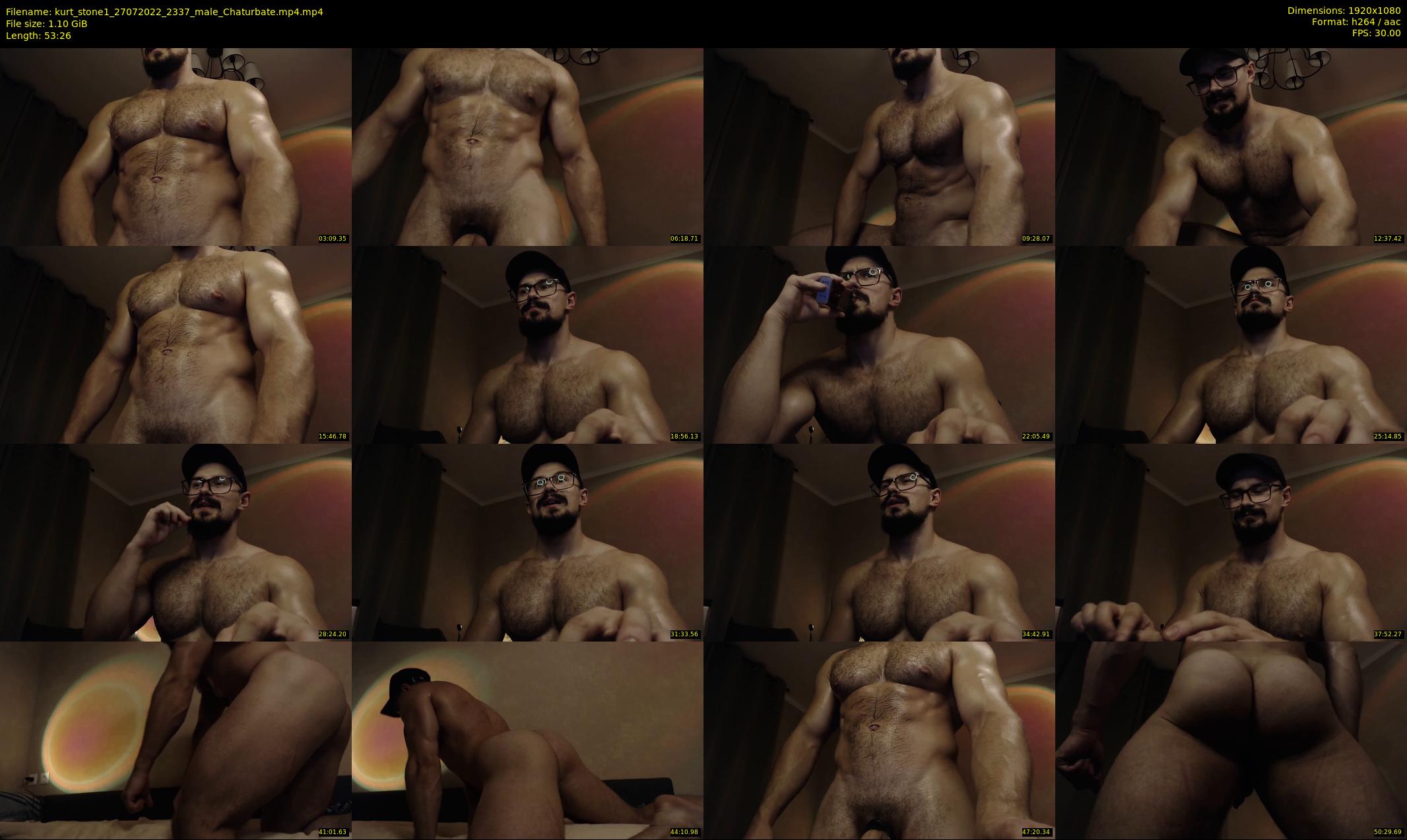 kurt_stone1 — 54 minute Chaturbate male cam show recording, 1080p, Jul 27, 2022