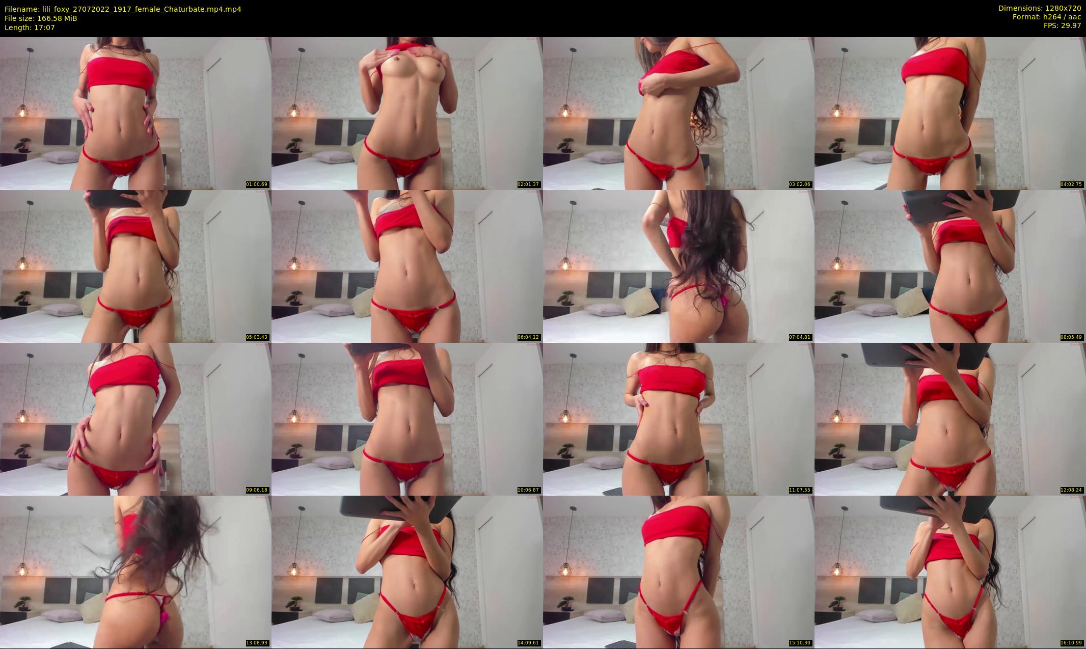 lili_foxy — 18 minute Chaturbate female cam show recording, 720p, Jul 27, 2022