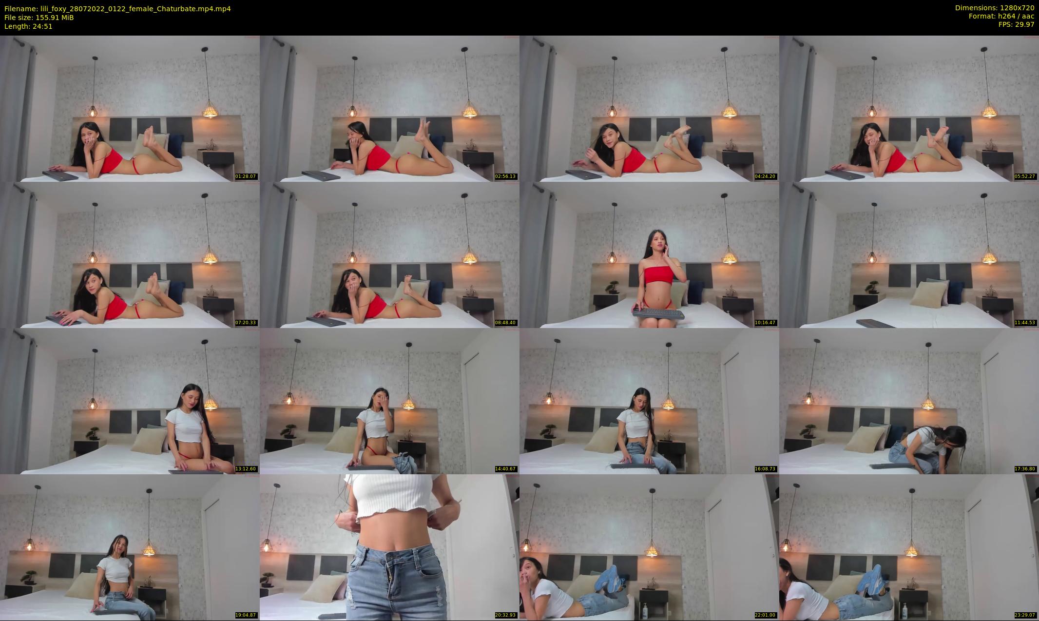 lili_foxy — 25 minute Chaturbate female cam show recording, 720p, Jul 28, 2022